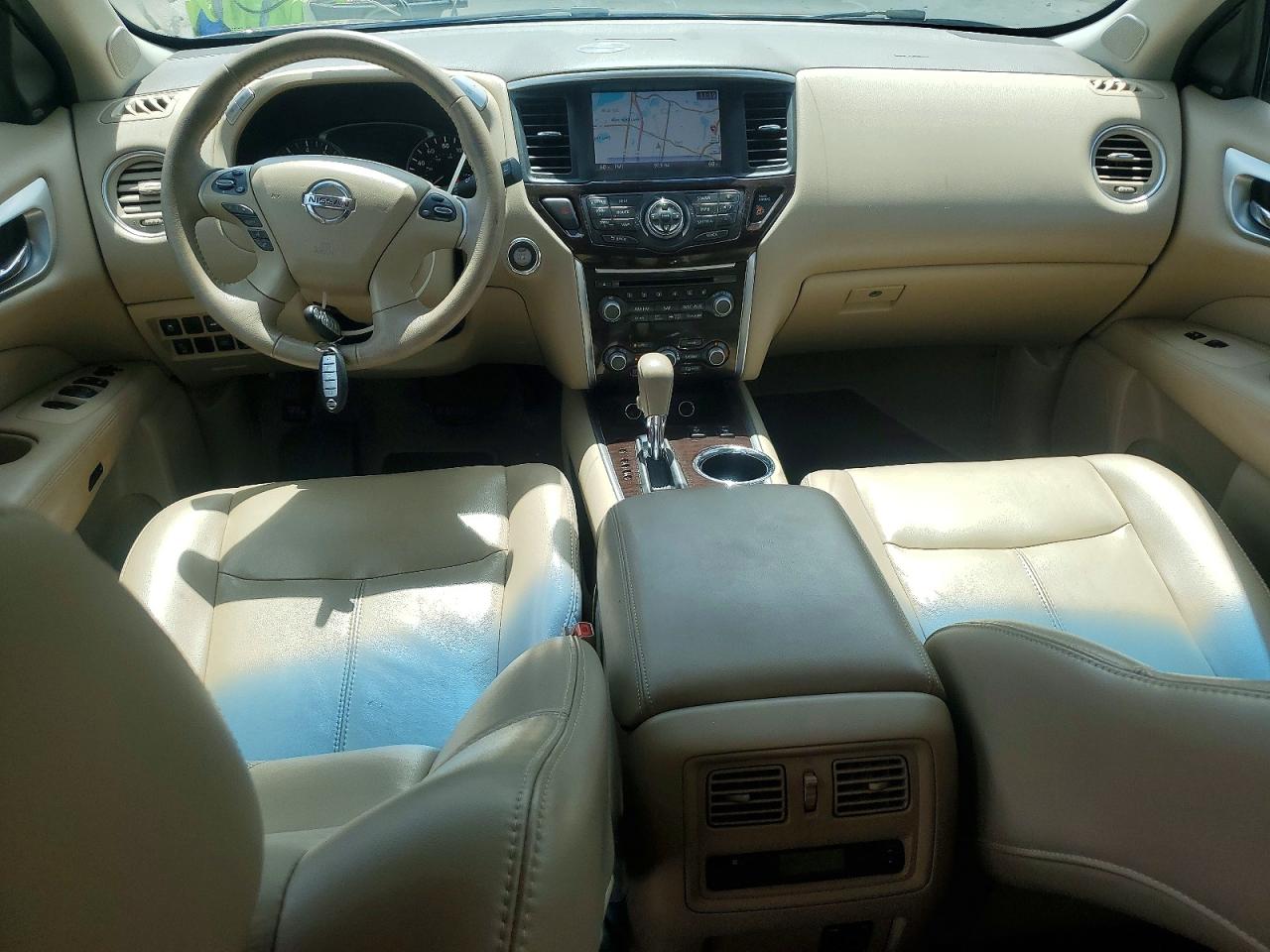 2015 Nissan Pathfinder Sl Gray vin: 5N1AR2MN3FC677137