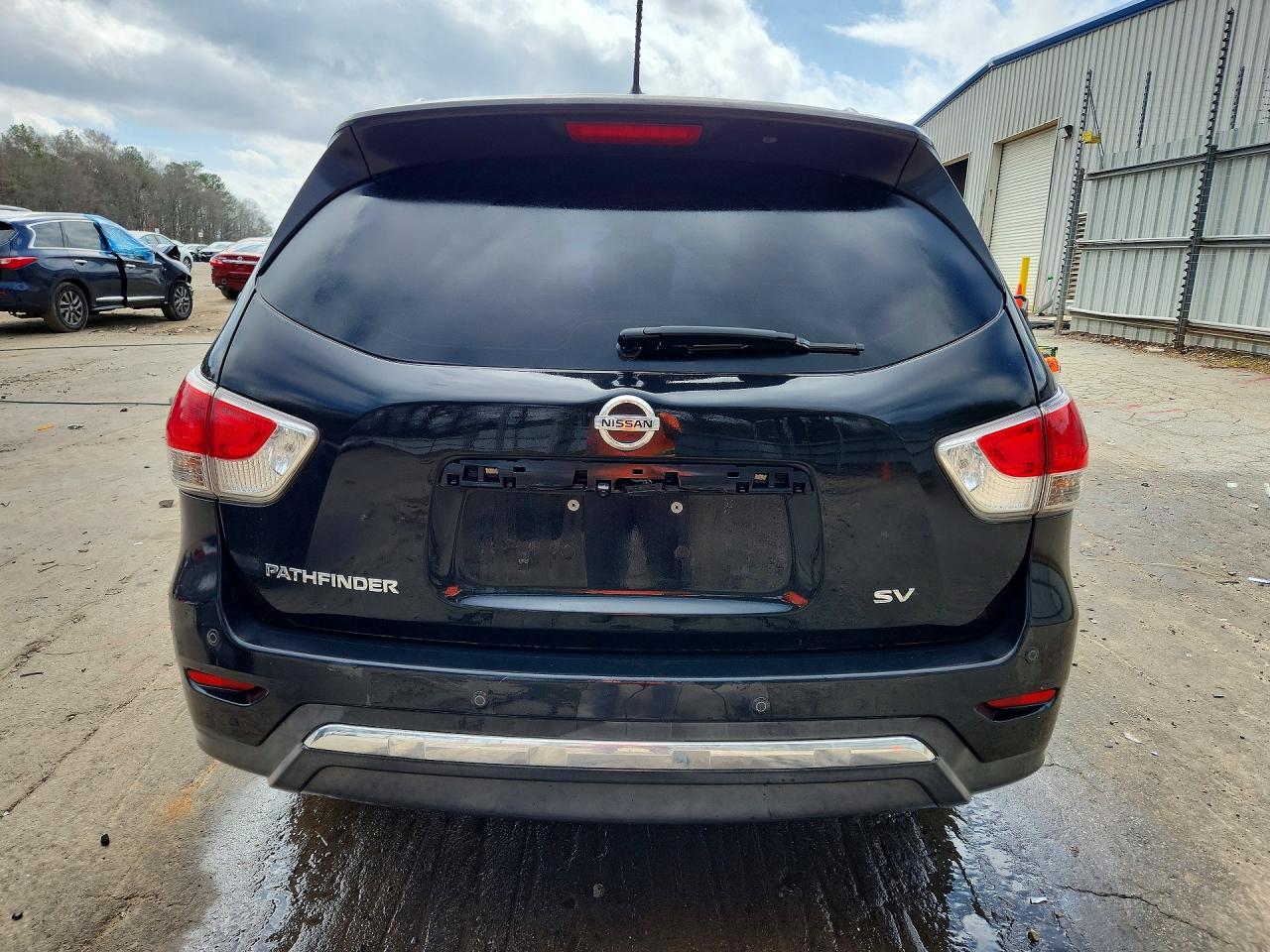 2015 Nissan Pathfinder Sv Black vin: 5N1AR2MN3FC680023