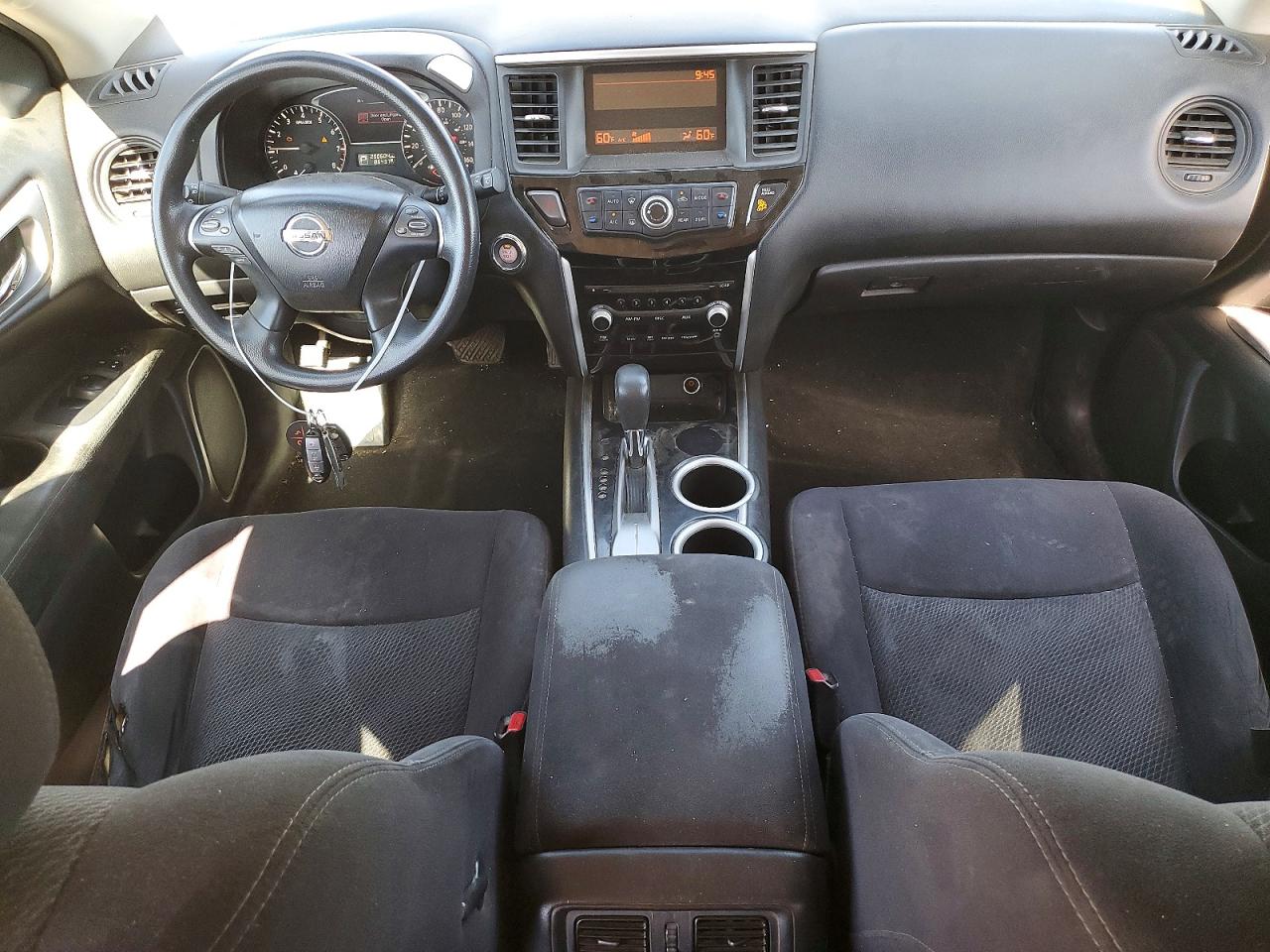 2015 Nissan Pathfinder S Silver vin: 5N1AR2MN3FC682418