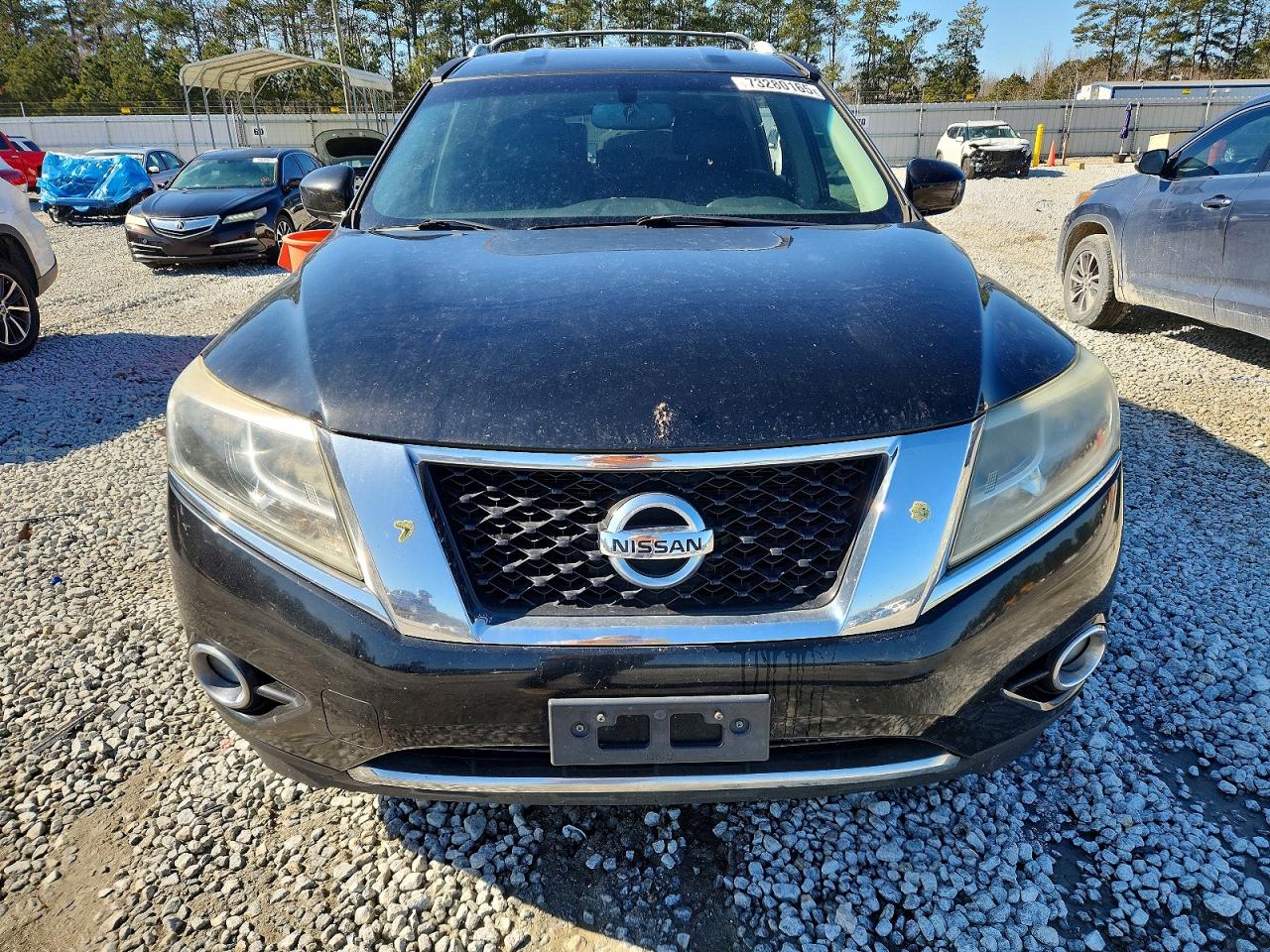 2013 Nissan Pathfinder S Black vin: 5N1AR2MN4DC601309