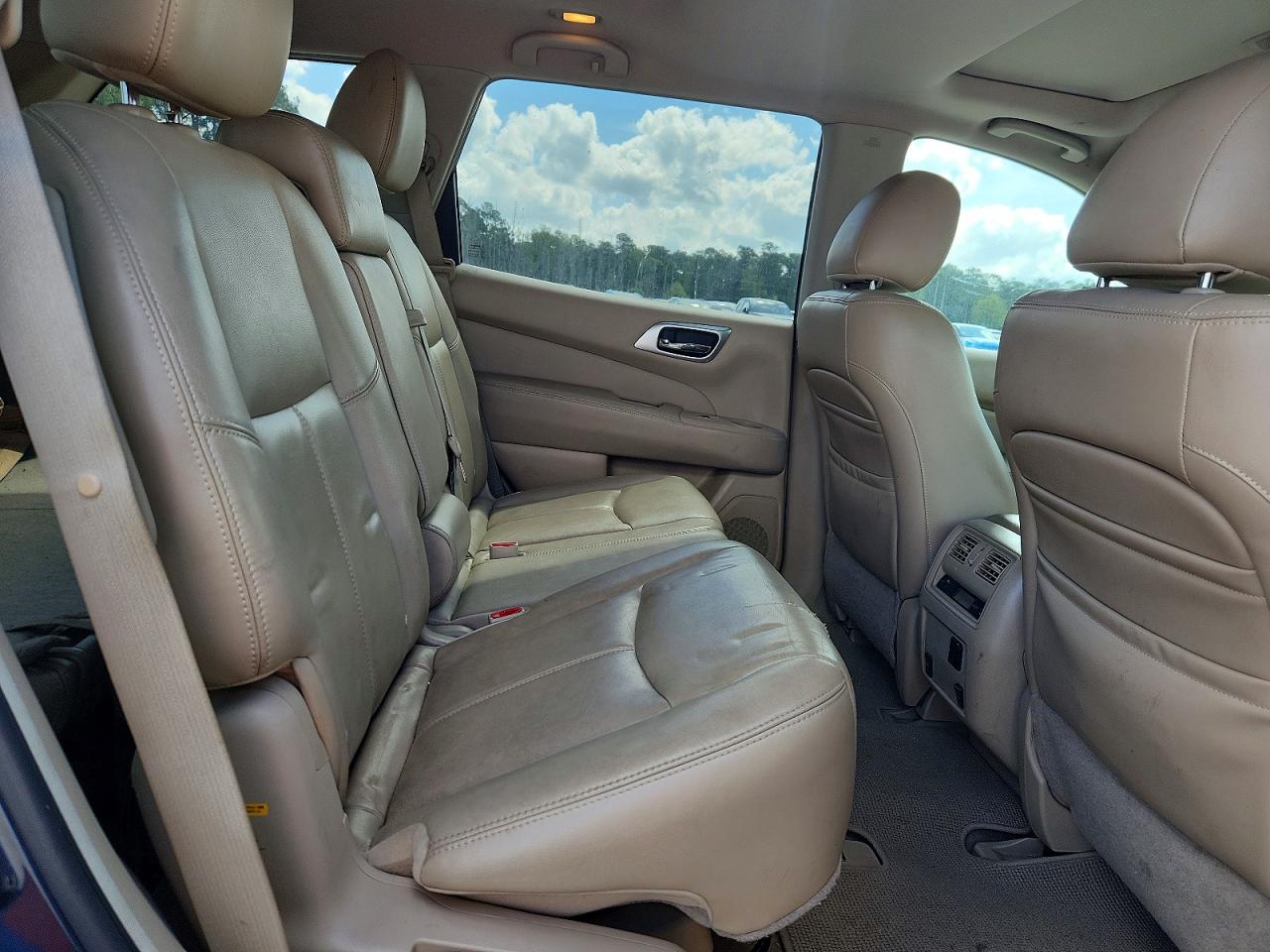 2013 Nissan Pathfinder S Blue vin: 5N1AR2MN4DC606056