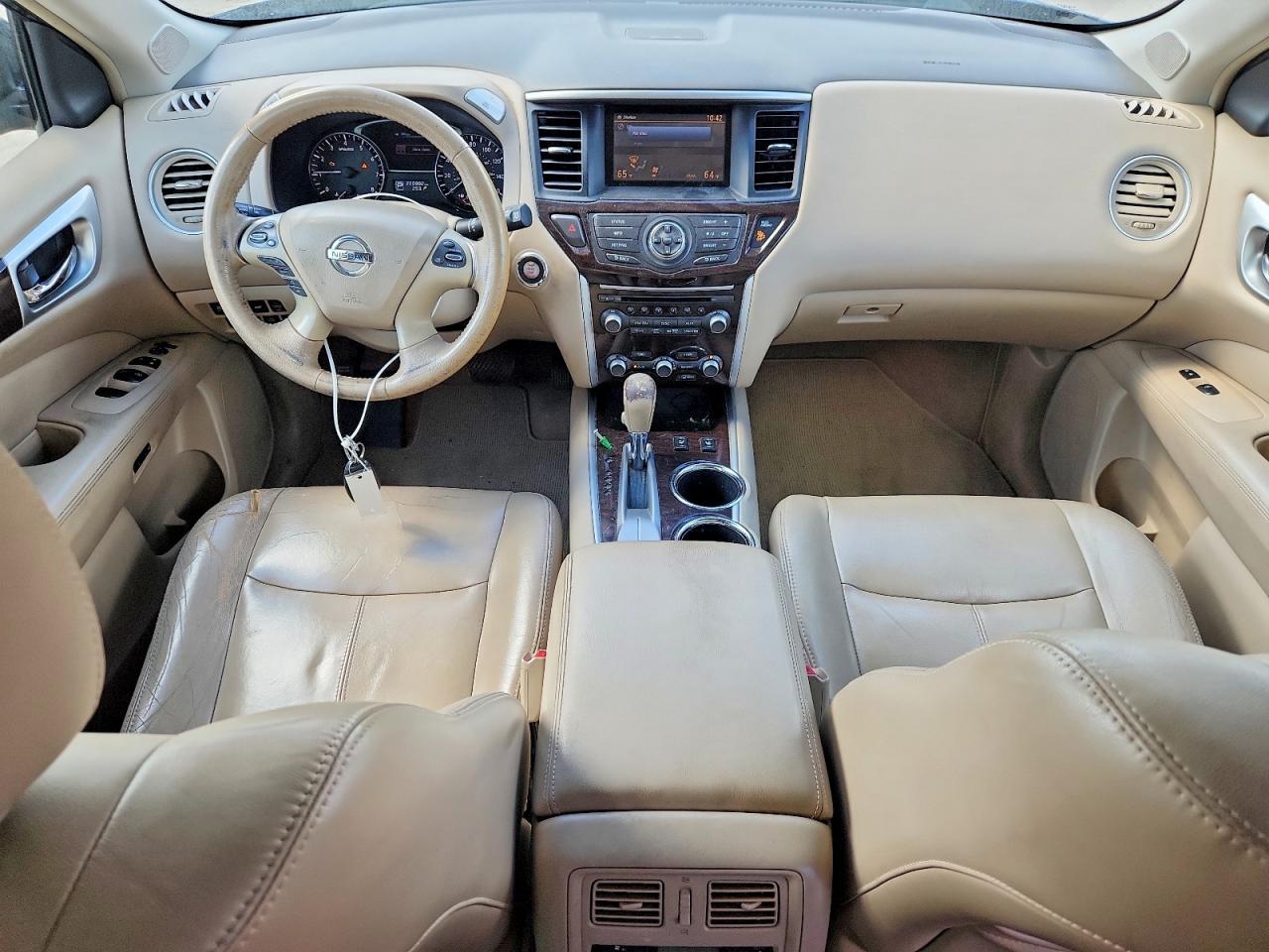 2013 Nissan Pathfinder S Blue vin: 5N1AR2MN4DC606056