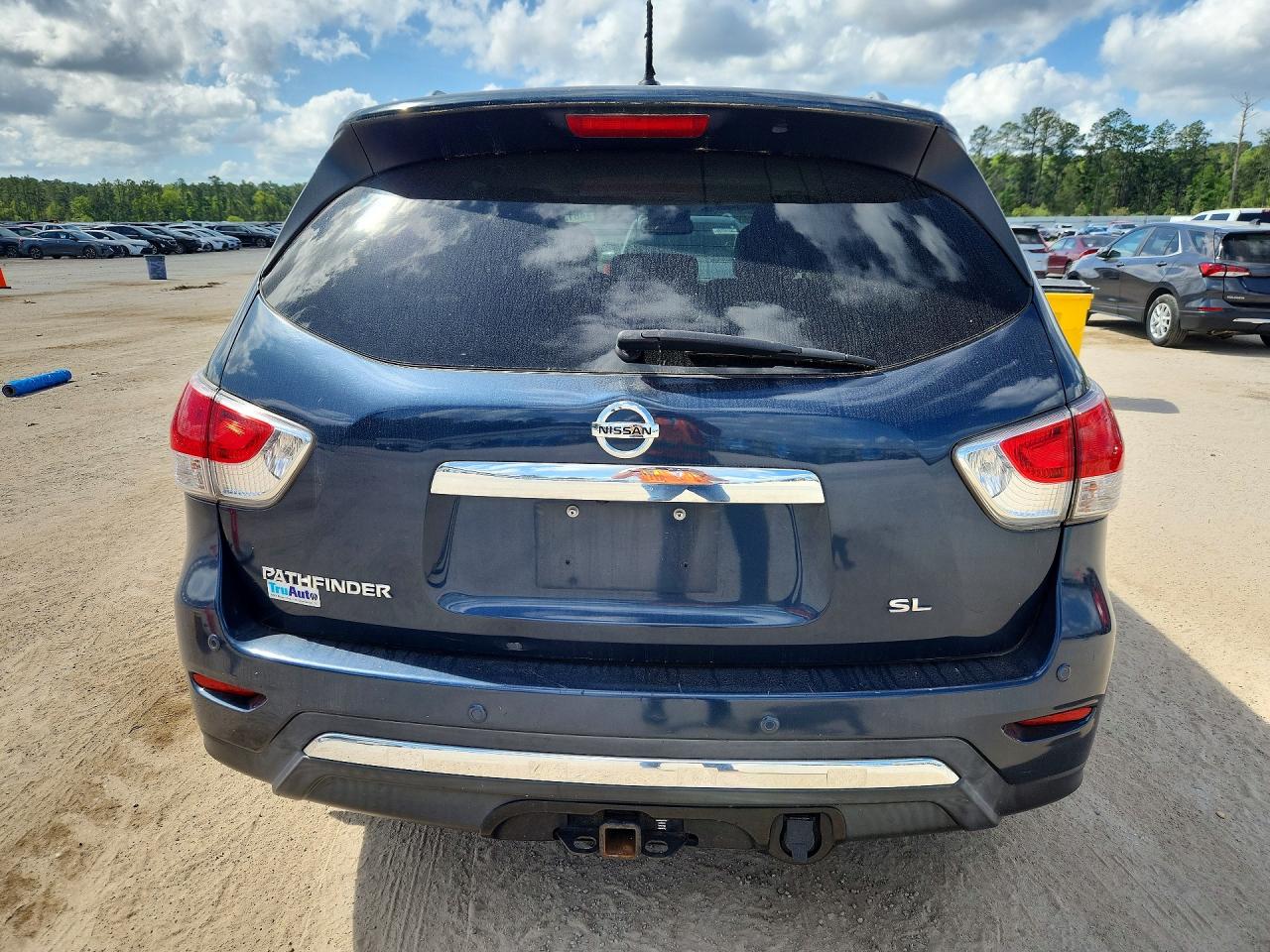 2013 Nissan Pathfinder S Blue vin: 5N1AR2MN4DC606056