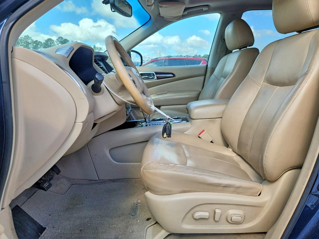 2013 Nissan Pathfinder S Blue vin: 5N1AR2MN4DC606056