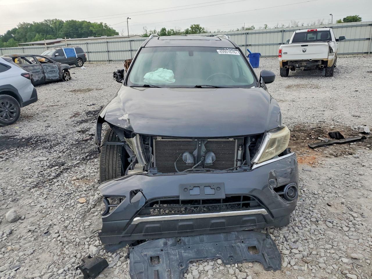 2013 Nissan Pathfinder S Угольный vin: 5N1AR2MN4DC622919