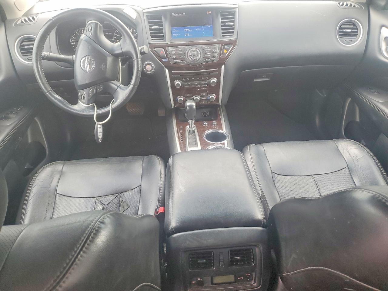 2013 Nissan Pathfinder S Red vin: 5N1AR2MN4DC645780