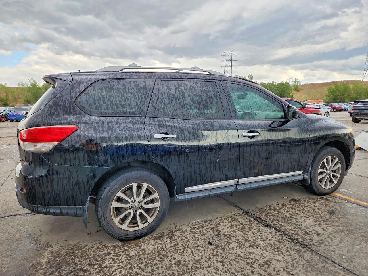 2013 Nissan Pathfinder S Black vin: 5N1AR2MN4DC654222