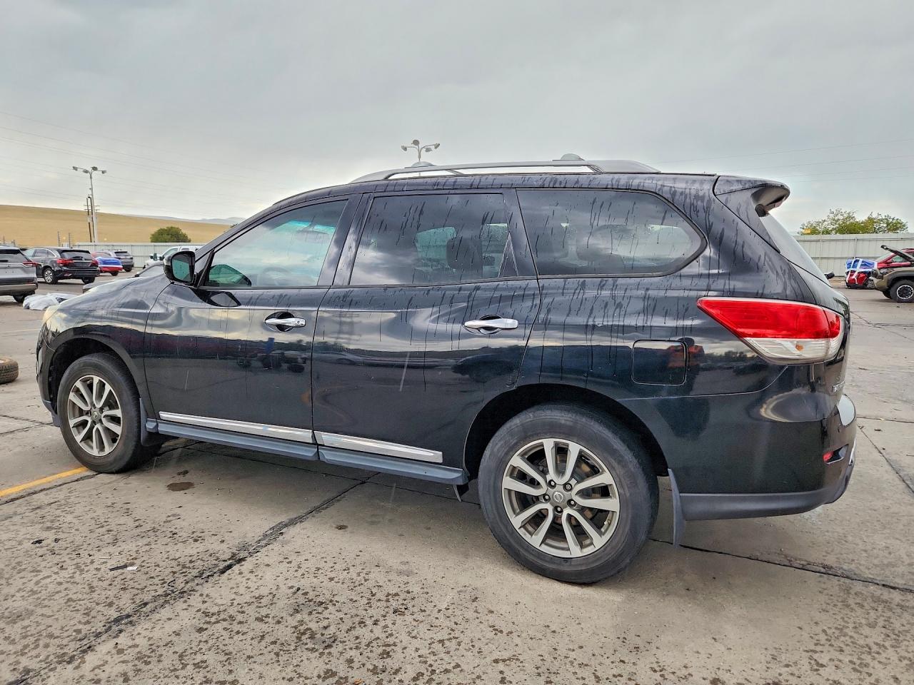 2013 Nissan Pathfinder S Black vin: 5N1AR2MN4DC654222