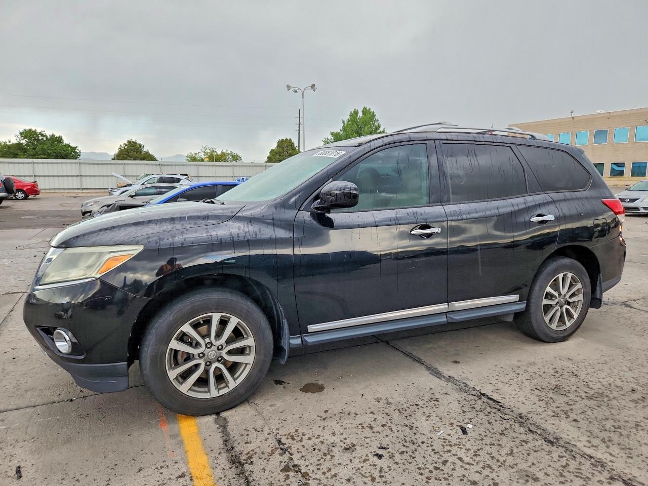 2013 Nissan Pathfinder S Black vin: 5N1AR2MN4DC654222