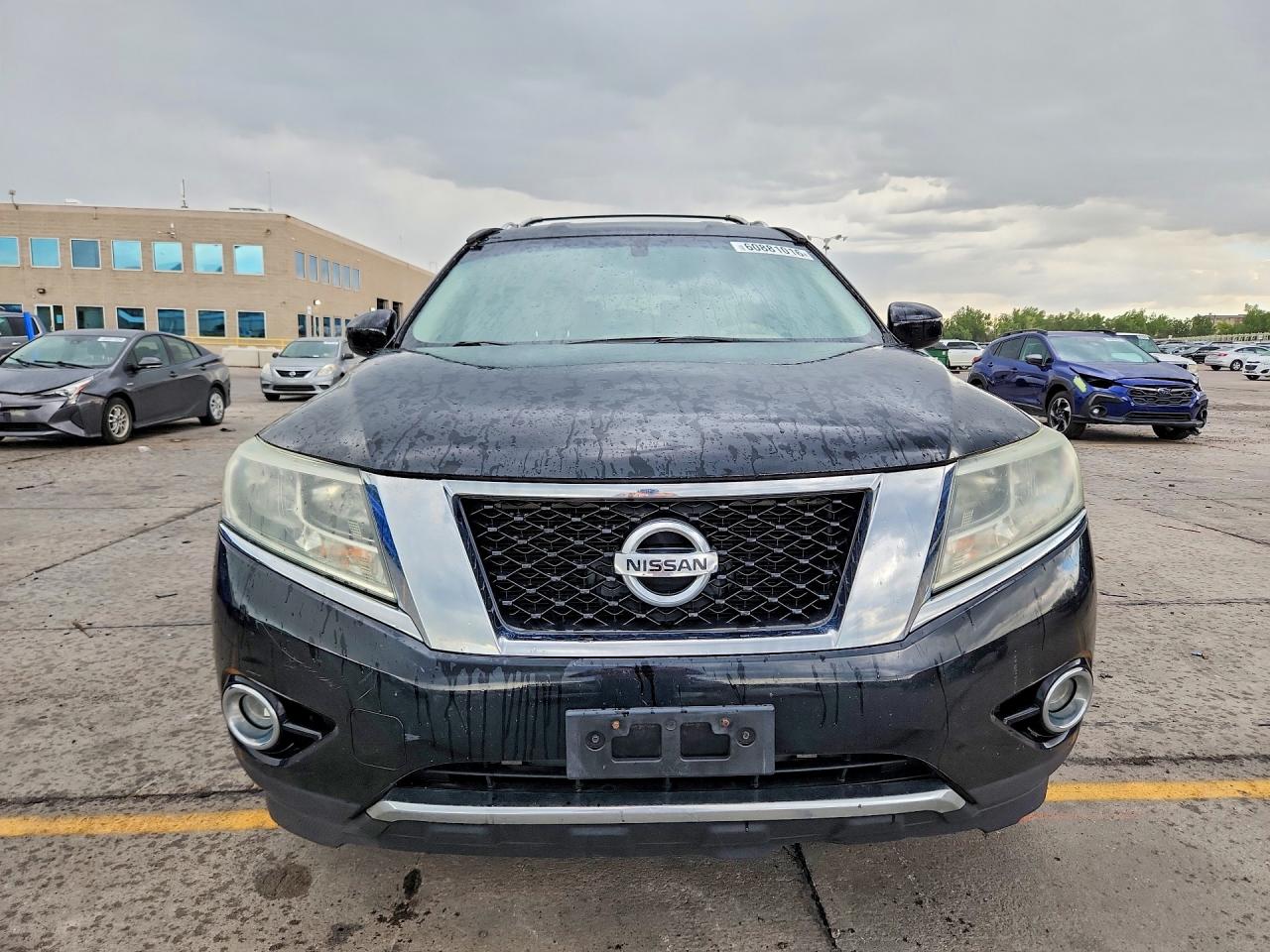 2013 Nissan Pathfinder S Black vin: 5N1AR2MN4DC654222