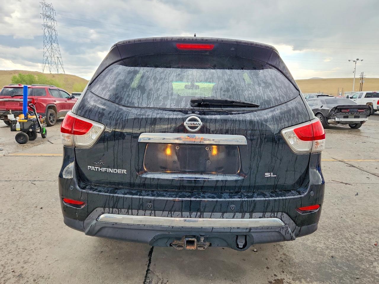 2013 Nissan Pathfinder S Black vin: 5N1AR2MN4DC654222