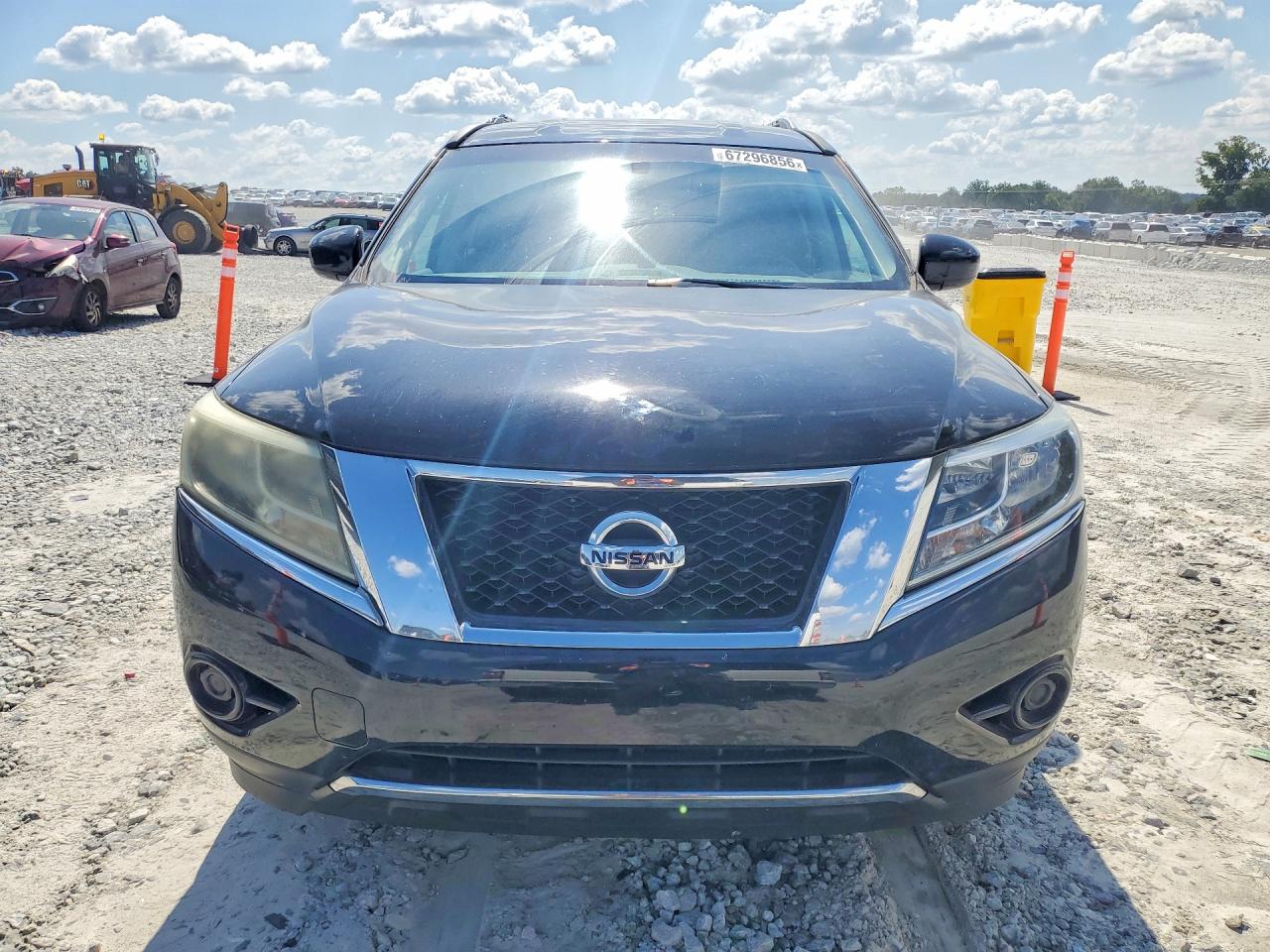 2013 Nissan Pathfinder S Black vin: 5N1AR2MN4DC662501