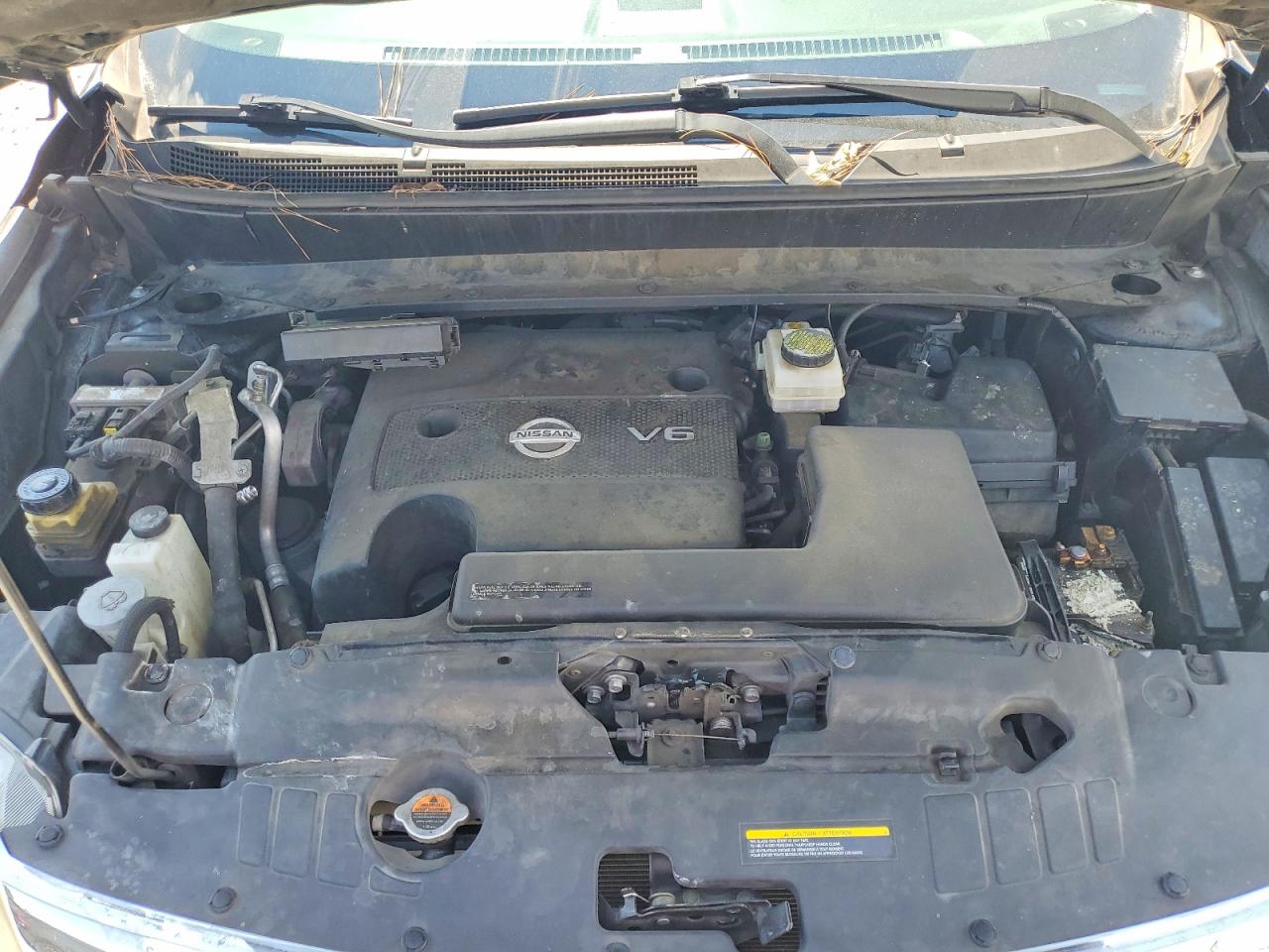 2013 Nissan Pathfinder S Black vin: 5N1AR2MN4DC662501