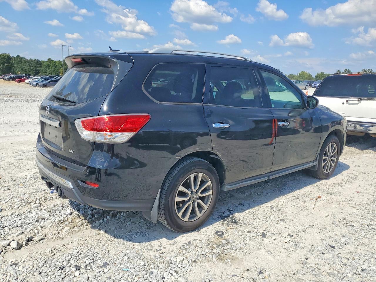 2013 Nissan Pathfinder S Black vin: 5N1AR2MN4DC662501