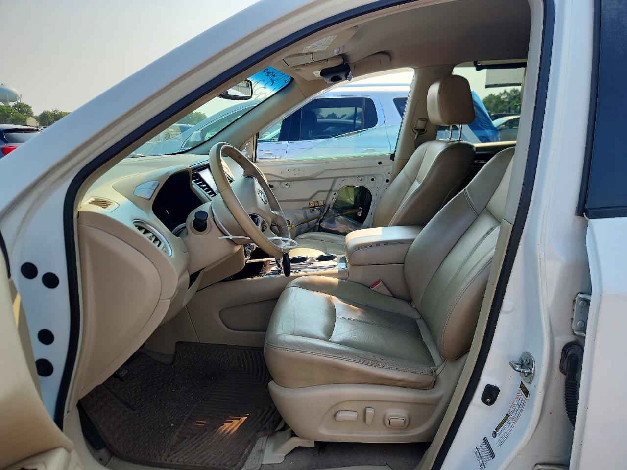 2013 Nissan Pathfinder S White vin: 5N1AR2MN4DC683011
