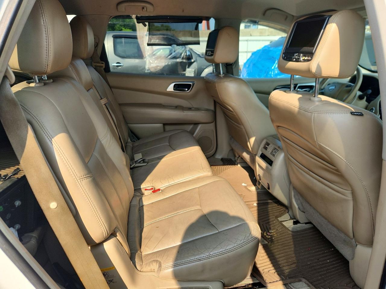 2013 Nissan Pathfinder S White vin: 5N1AR2MN4DC683011