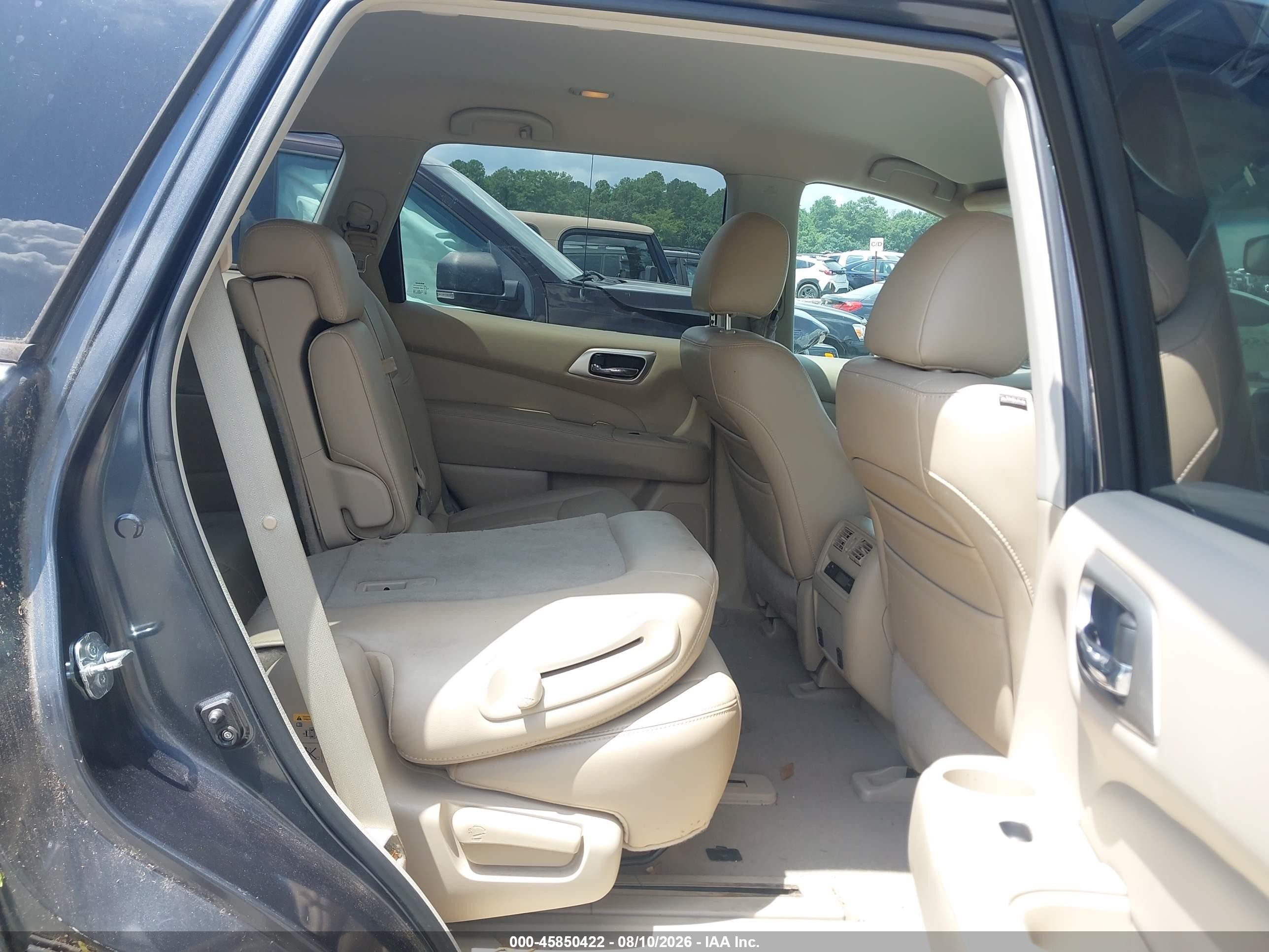 2013 Nissan Pathfinder Sl Gray vin: 5N1AR2MN4DC684708