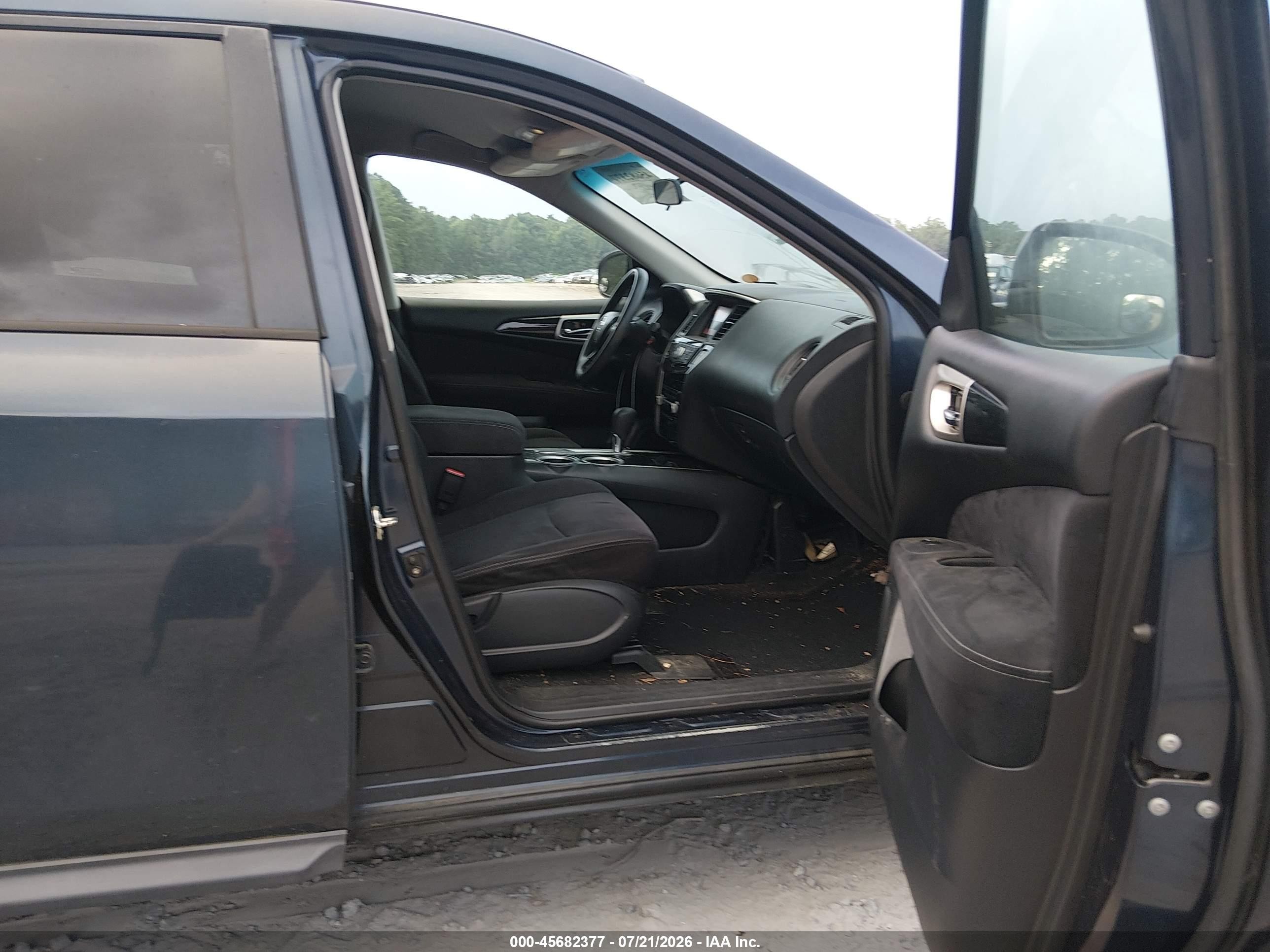 2013 Nissan Pathfinder S Dark Blue vin: 5N1AR2MN4DC685082