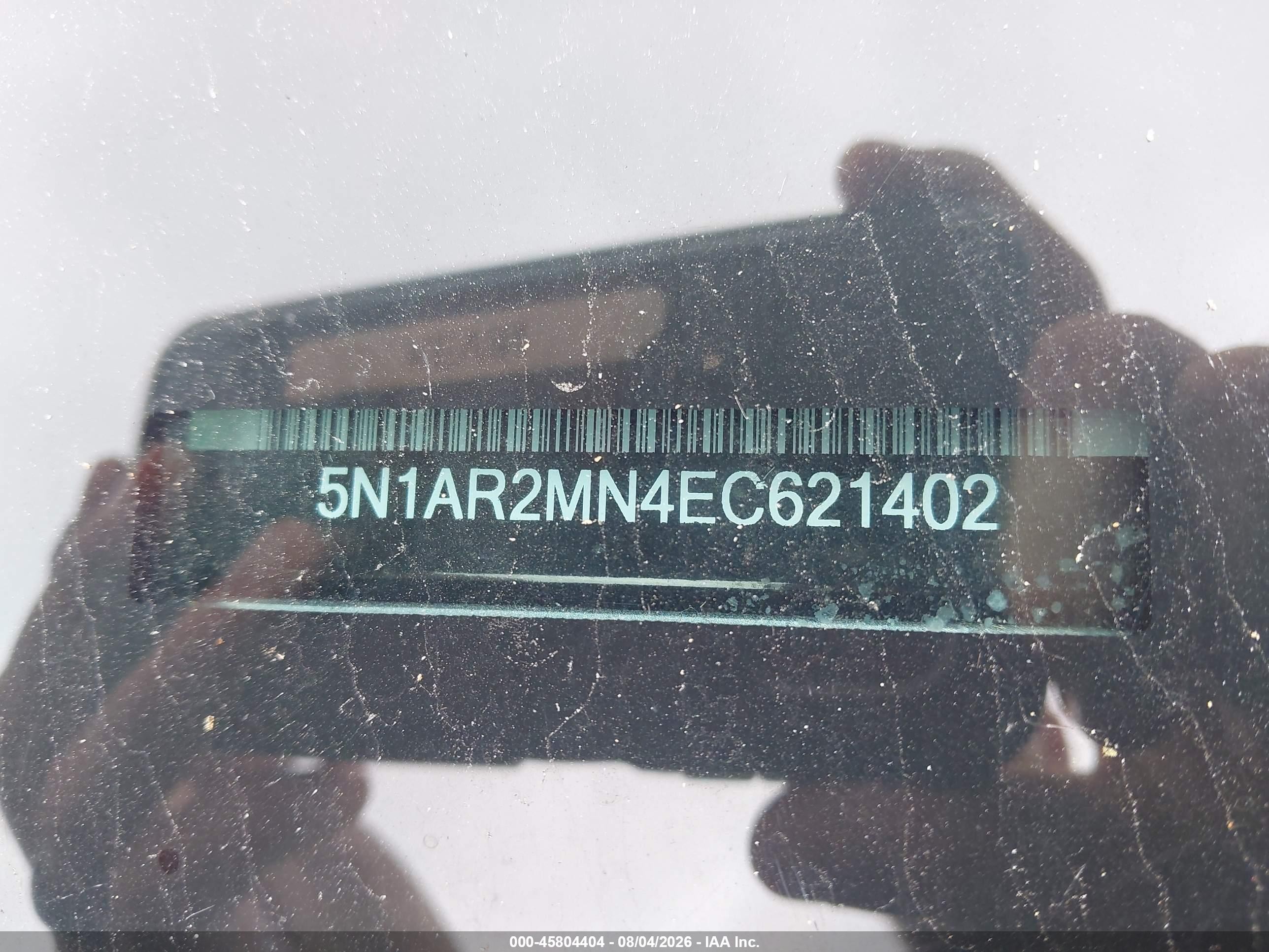 2014 Nissan Pathfinder S Gray vin: 5N1AR2MN4EC621402