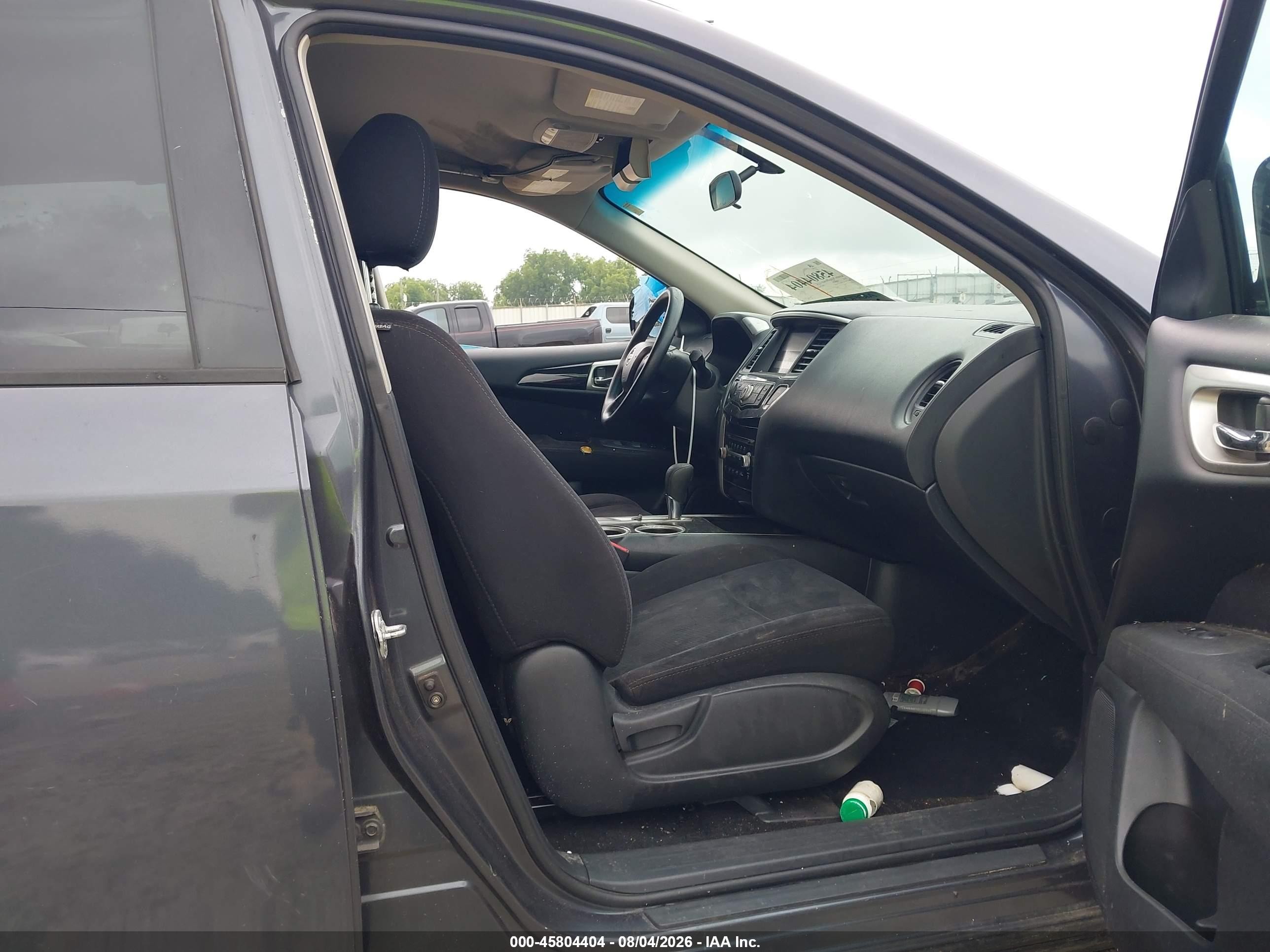 2014 Nissan Pathfinder S Gray vin: 5N1AR2MN4EC621402