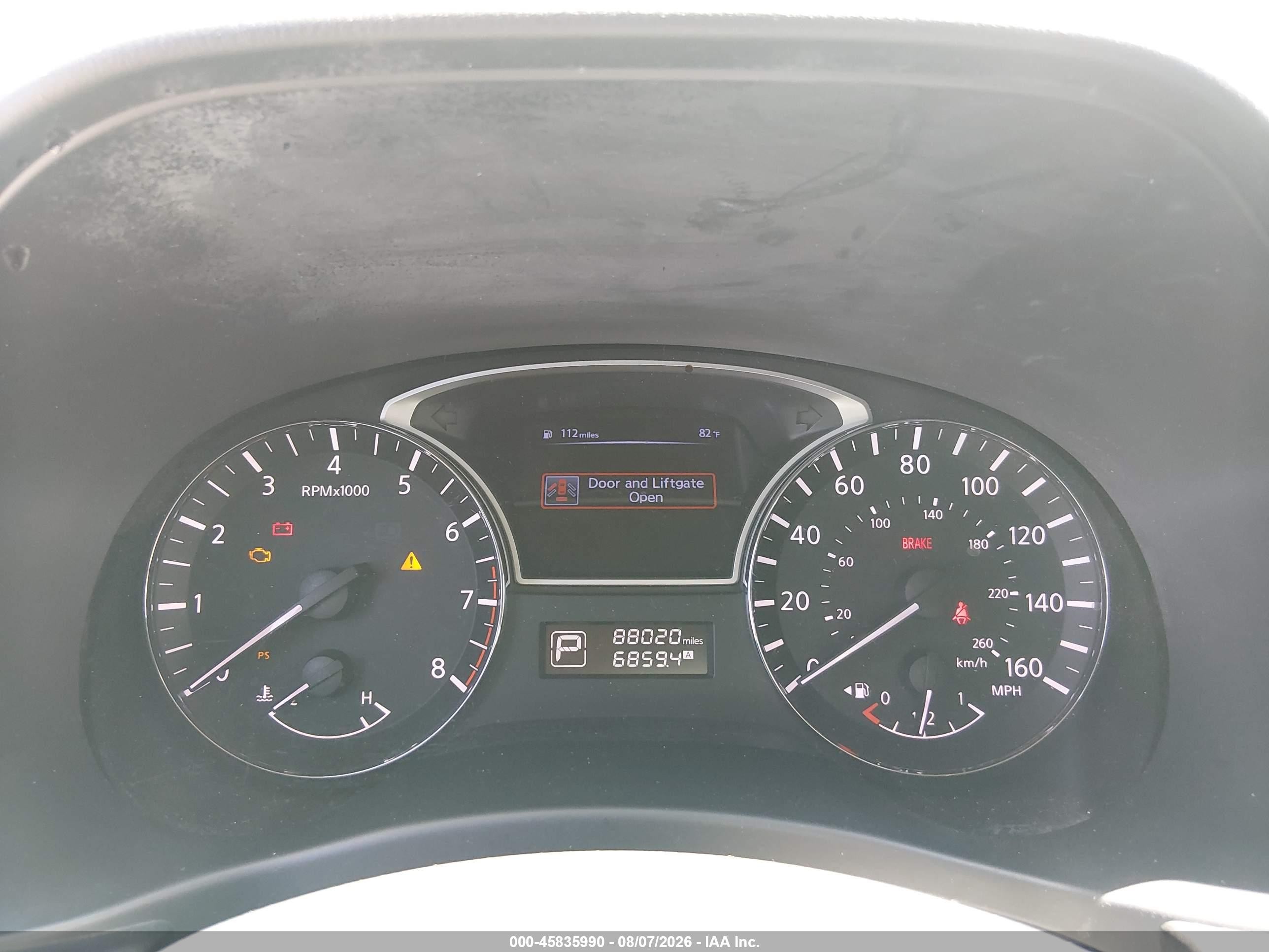 2014 Nissan Pathfinder Sl White vin: 5N1AR2MN4EC622002