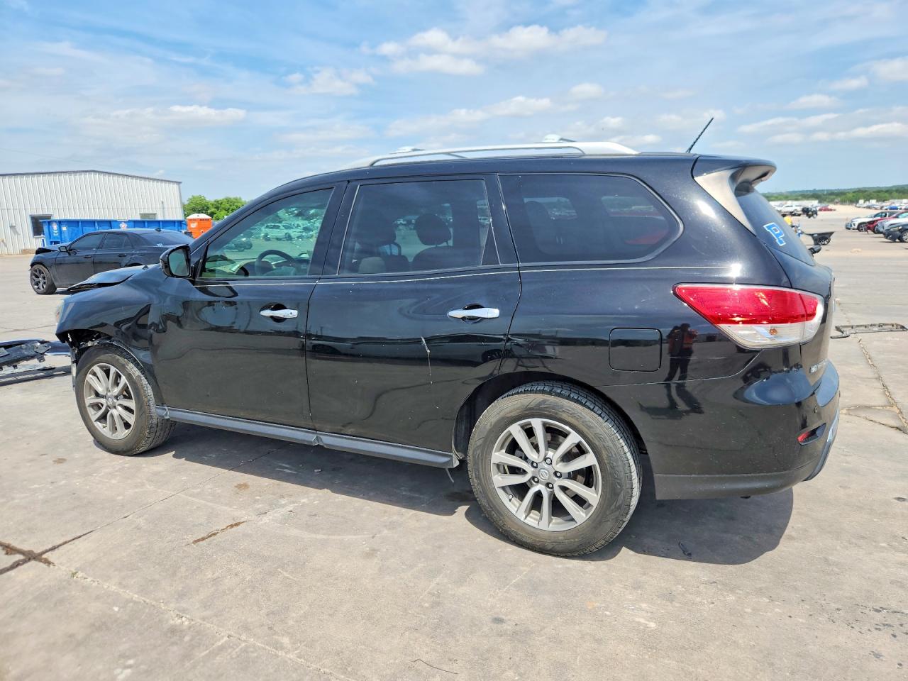 2014 Nissan Pathfinder Sv Black vin: 5N1AR2MN4EC629502