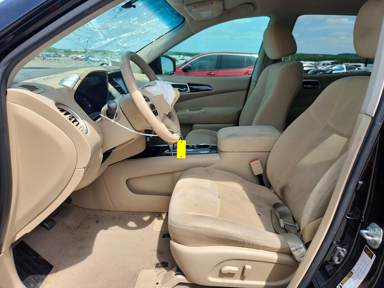 2014 Nissan Pathfinder Sv Black vin: 5N1AR2MN4EC629502