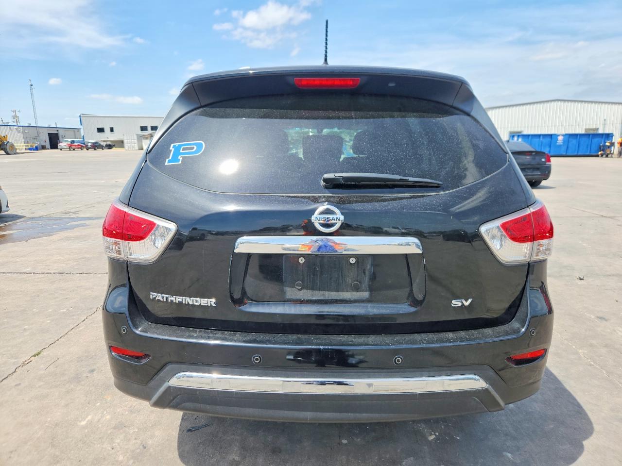 2014 Nissan Pathfinder Sv Black vin: 5N1AR2MN4EC629502