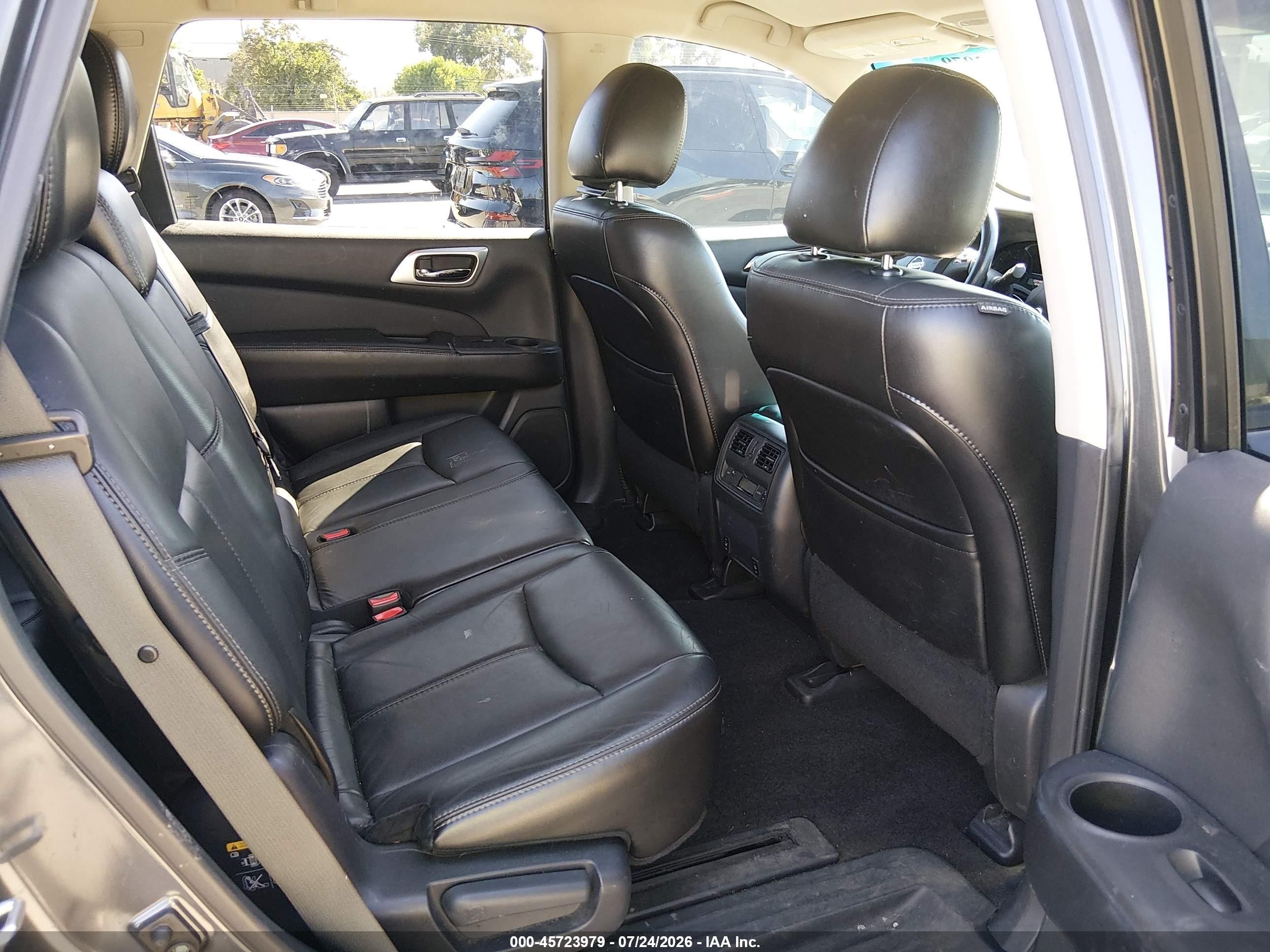 2014 Nissan Pathfinder Sl Gray vin: 5N1AR2MN4EC635753
