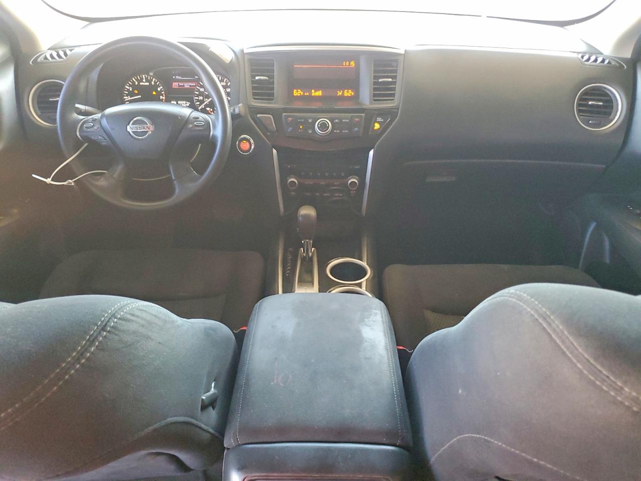 2014 Nissan Pathfinder S White vin: 5N1AR2MN4EC668252