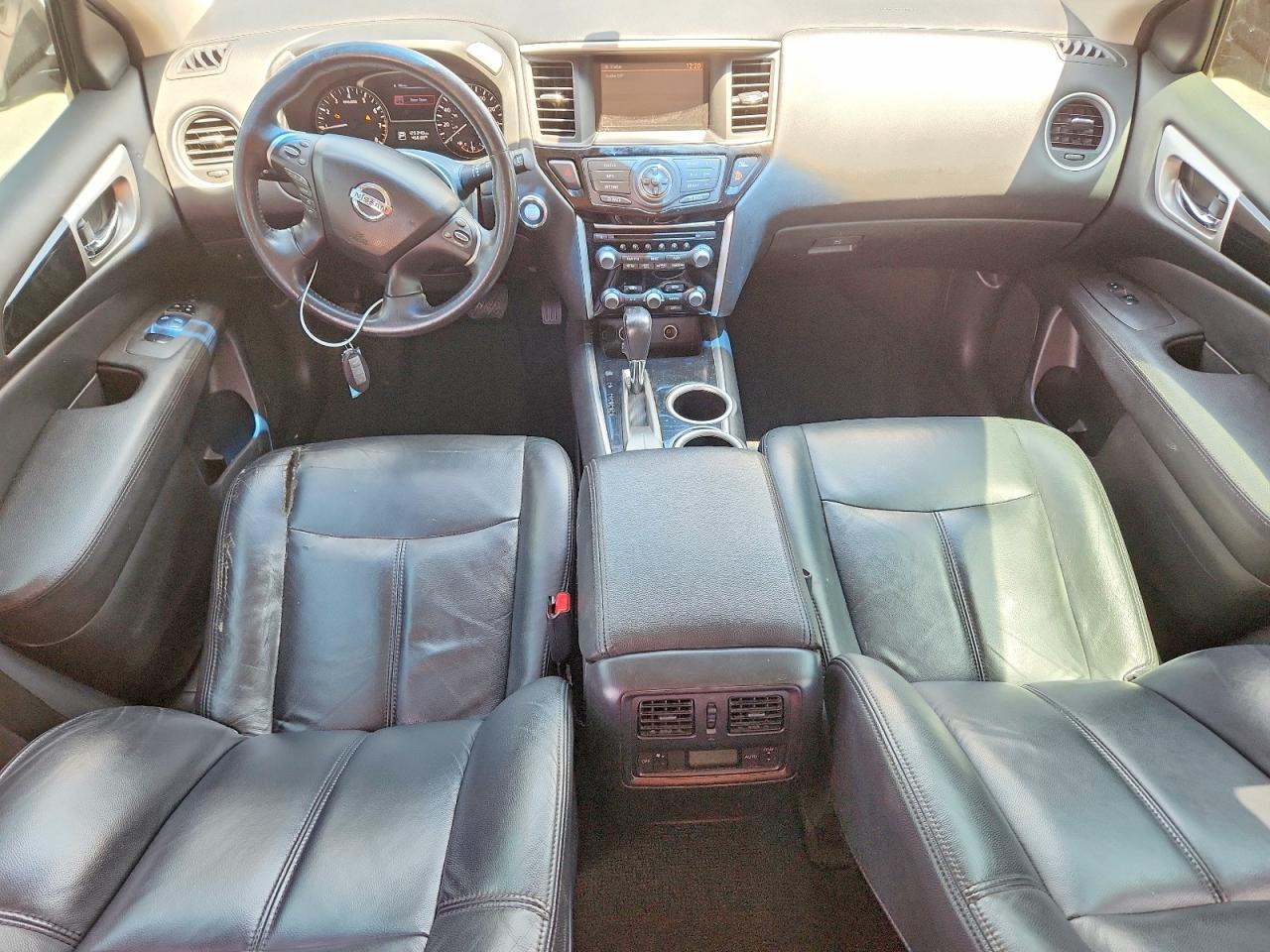 2014 Nissan Pathfinder Sv Gray vin: 5N1AR2MN4EC669210