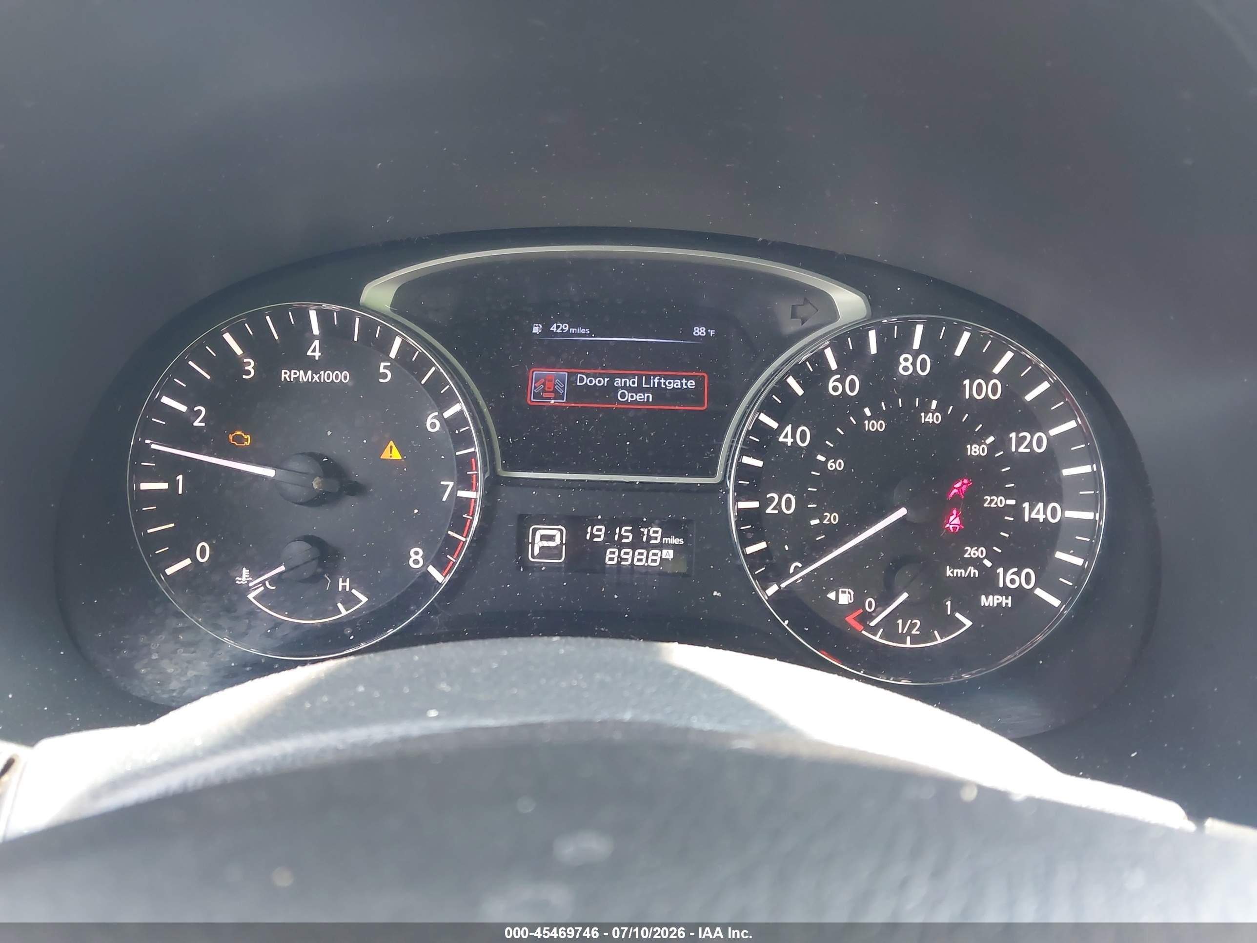 2014 Nissan Pathfinder Platinum/s/sl/sv Black vin: 5N1AR2MN4EC671510