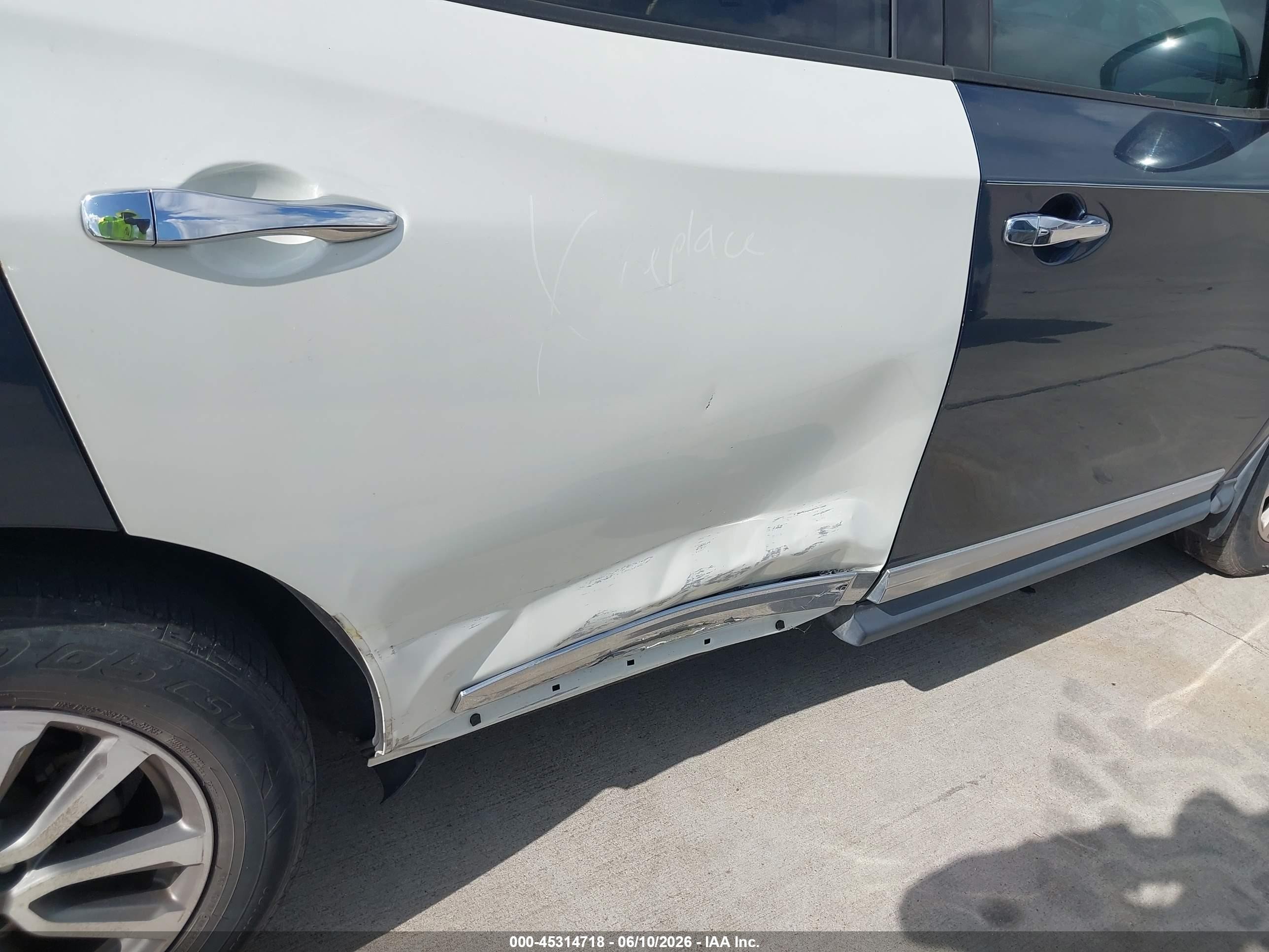 2014 Nissan Pathfinder Sl Blue vin: 5N1AR2MN4EC679509