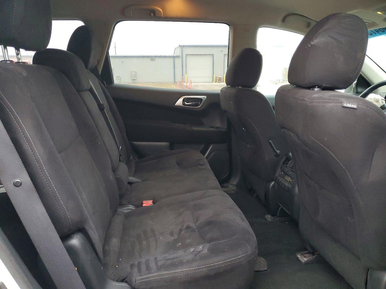 2014 Nissan Pathfinder S White vin: 5N1AR2MN4EC709656