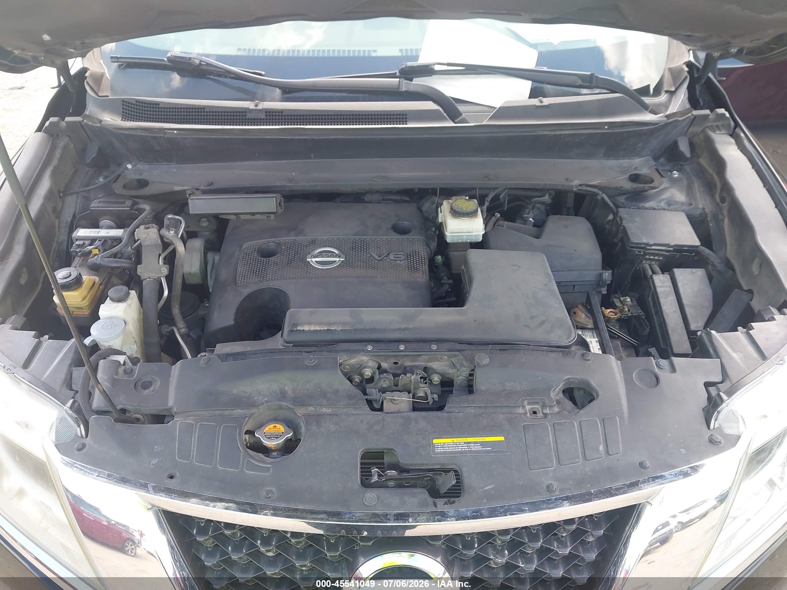 2014 Nissan Pathfinder Sl Черный vin: 5N1AR2MN4EC711522