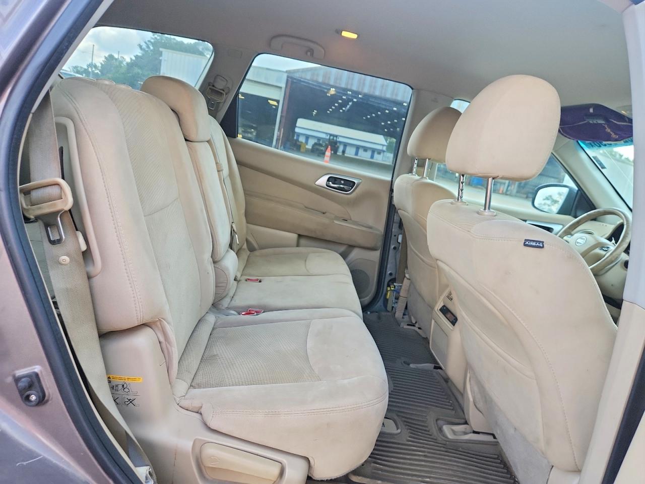 2014 Nissan Pathfinder Sv Серый vin: 5N1AR2MN4EC729194