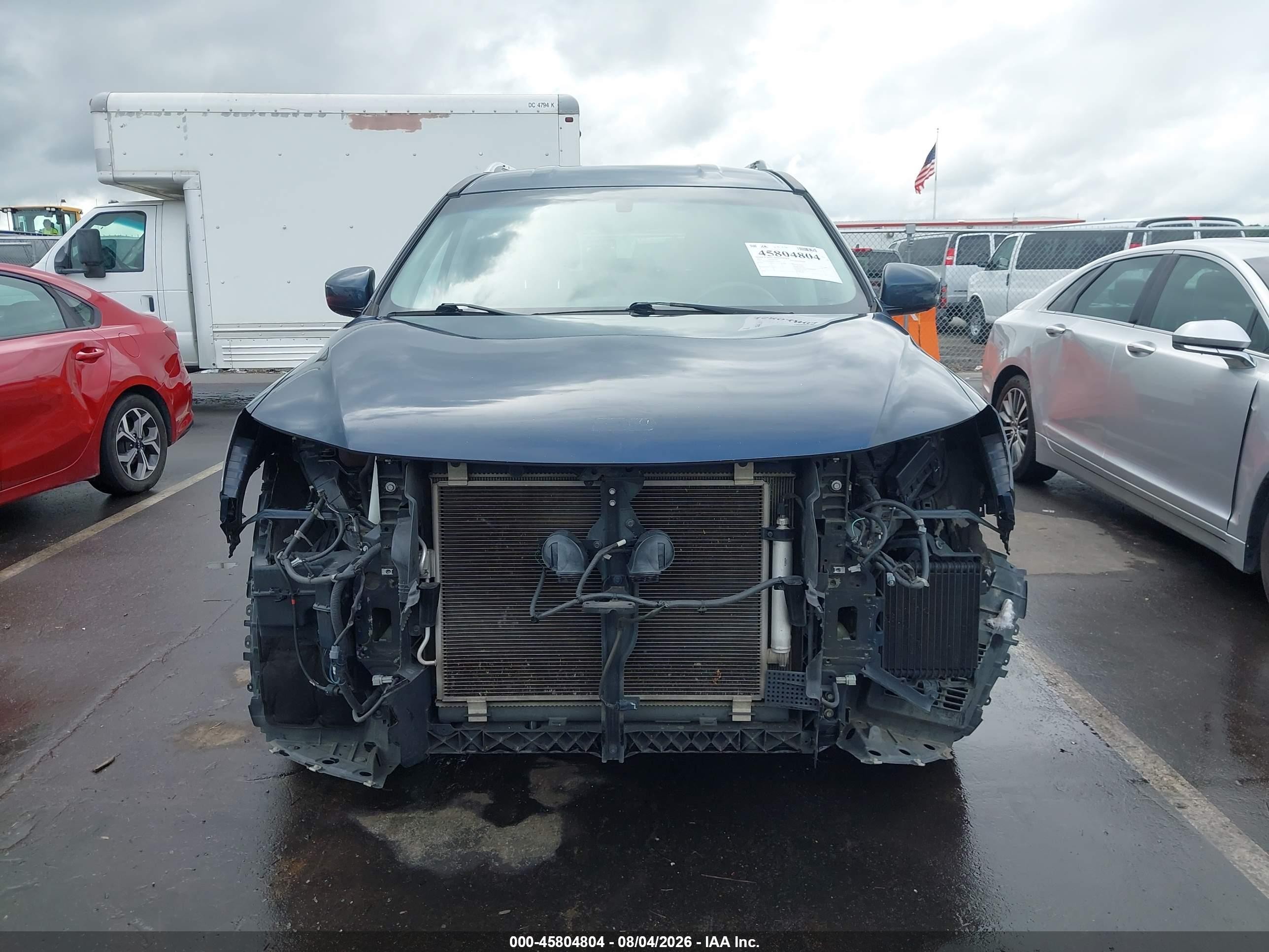 2014 Nissan Pathfinder Sv Dark Blue vin: 5N1AR2MN4EC730135