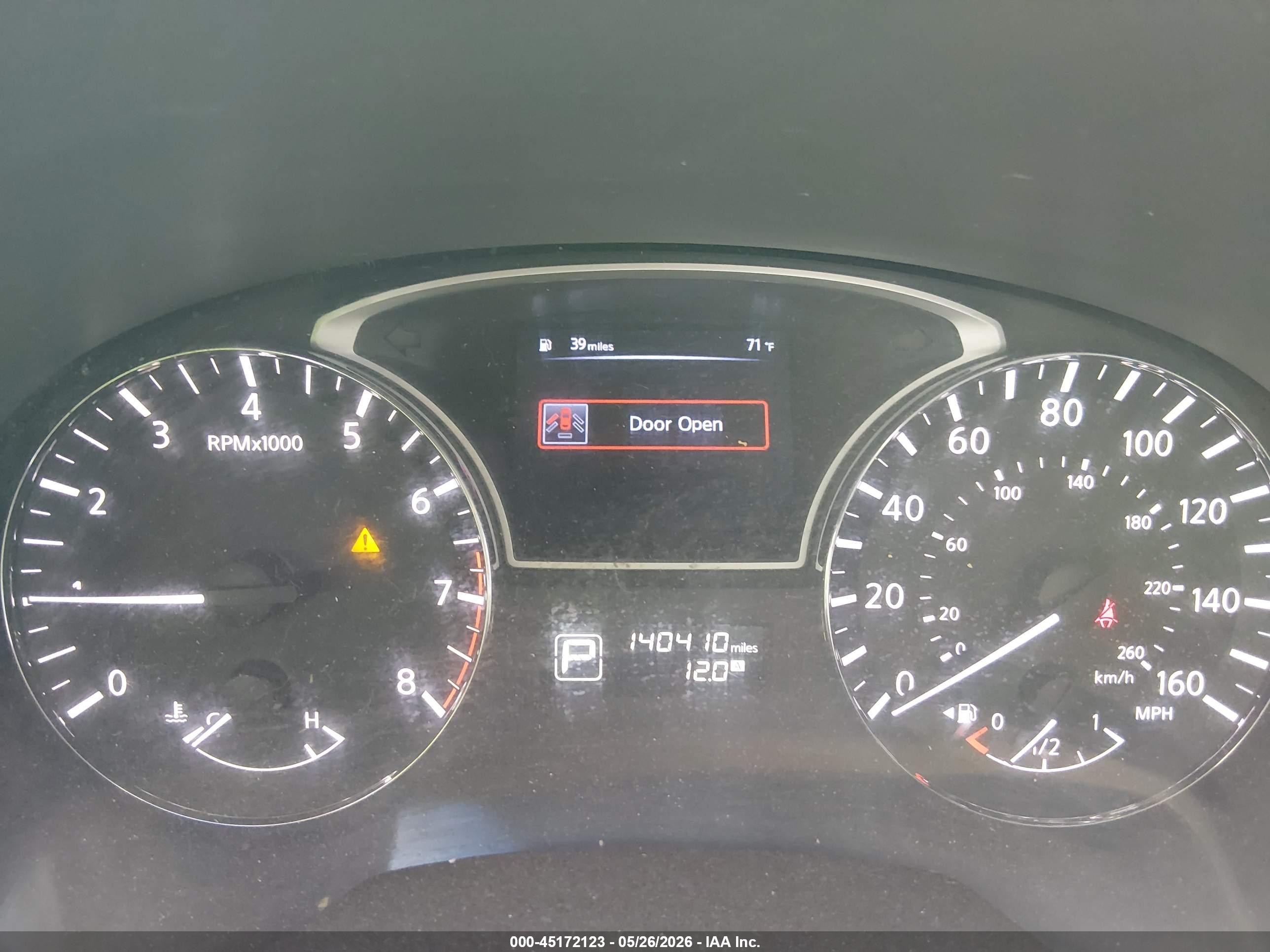 2014 Nissan Pathfinder Sv Gray vin: 5N1AR2MN4EC731964