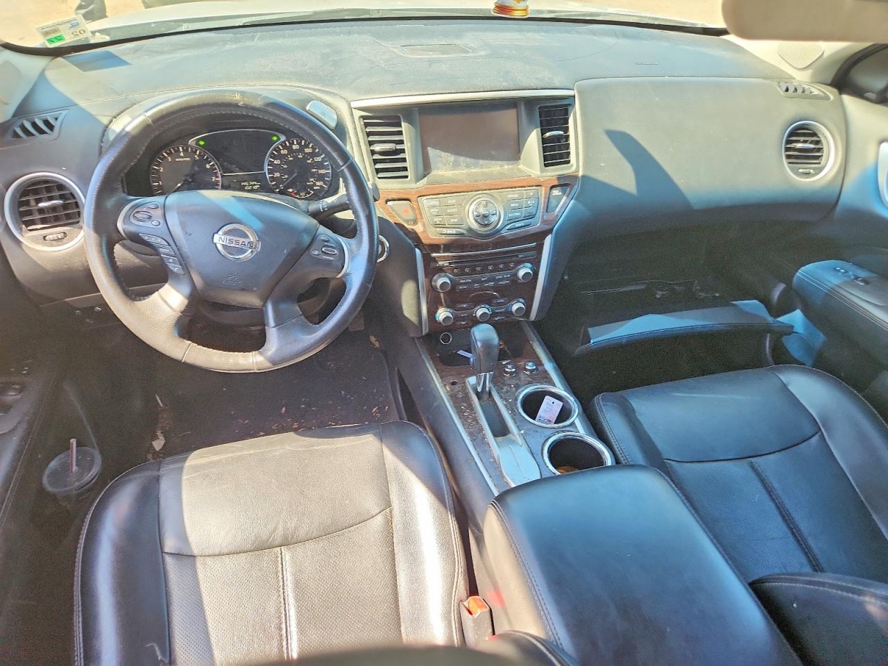 2015 Nissan Pathfinder Platinum Silver vin: 5N1AR2MN4FC604245