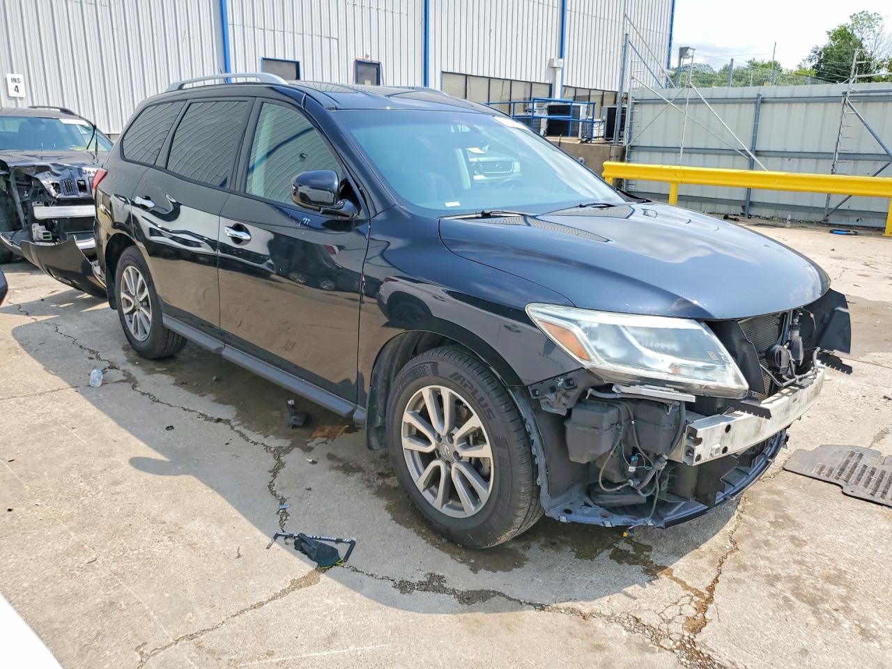 2015 Nissan Pathfinder Sv Black vin: 5N1AR2MN4FC615052
