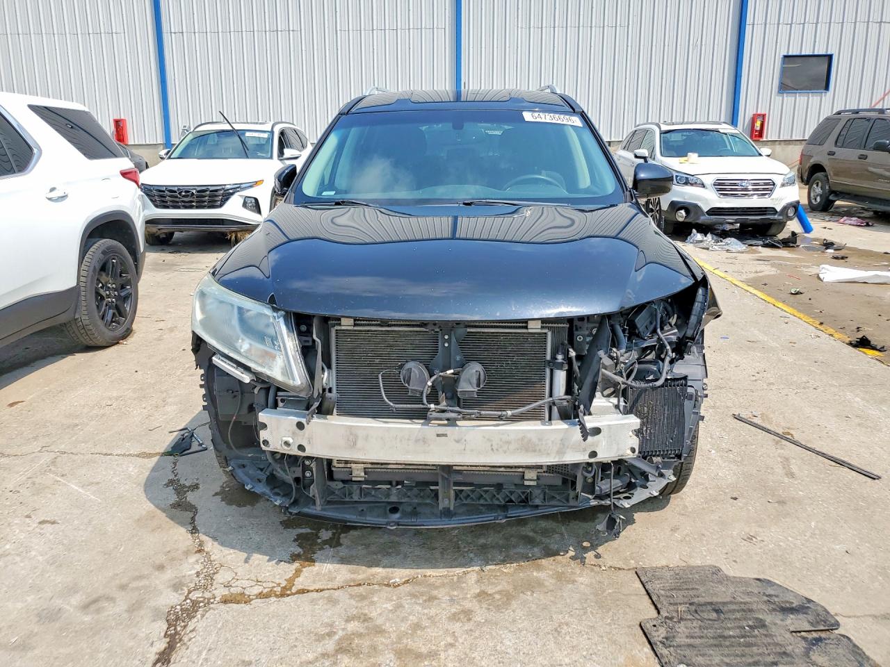 2015 Nissan Pathfinder Sv Black vin: 5N1AR2MN4FC615052