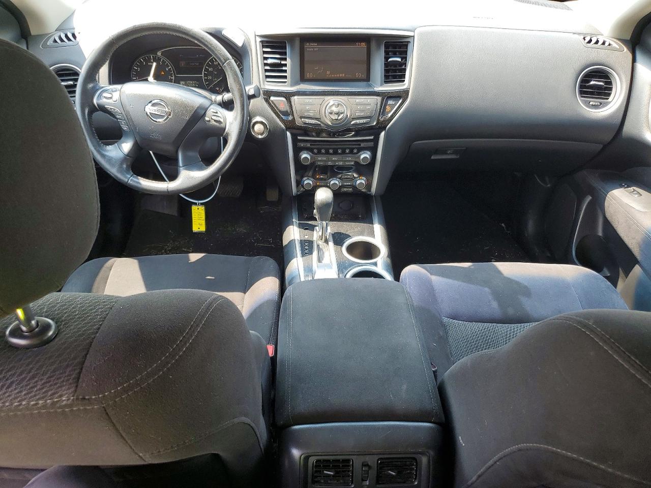 2015 Nissan Pathfinder Sv Black vin: 5N1AR2MN4FC615052