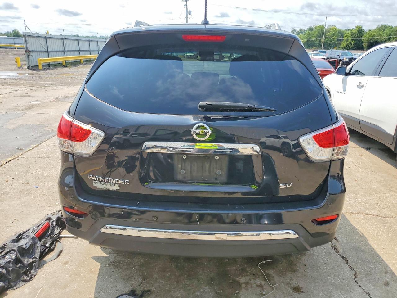 2015 Nissan Pathfinder Sv Black vin: 5N1AR2MN4FC615052