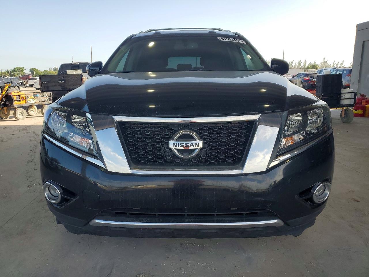 2015 Nissan Pathfinder Sl Black vin: 5N1AR2MN4FC622518