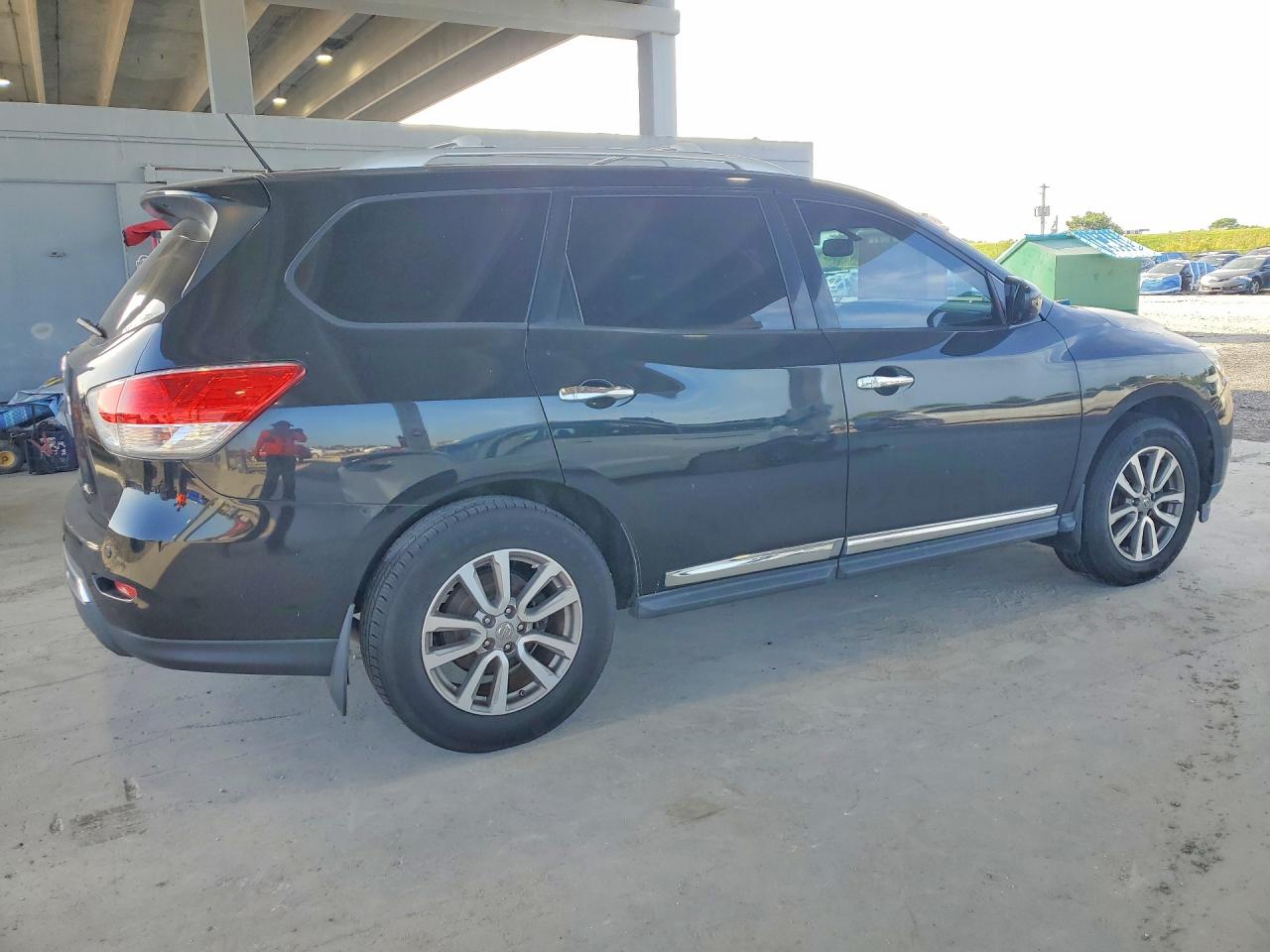 2015 Nissan Pathfinder Sl Black vin: 5N1AR2MN4FC622518