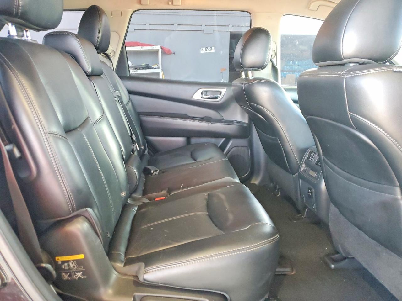 2015 Nissan Pathfinder Sl Black vin: 5N1AR2MN4FC622518