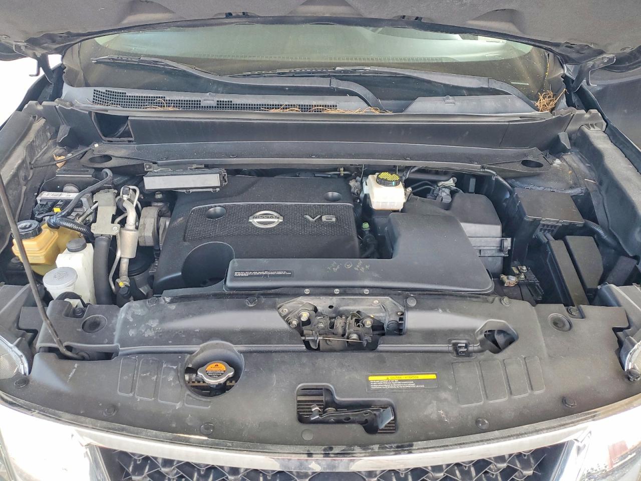 2015 Nissan Pathfinder Sl Black vin: 5N1AR2MN4FC622518