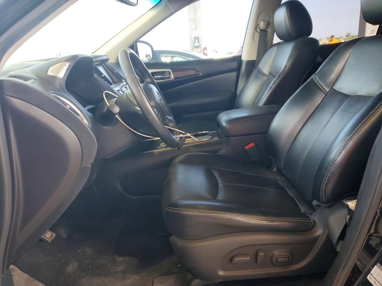 2015 Nissan Pathfinder Sl Black vin: 5N1AR2MN4FC622518