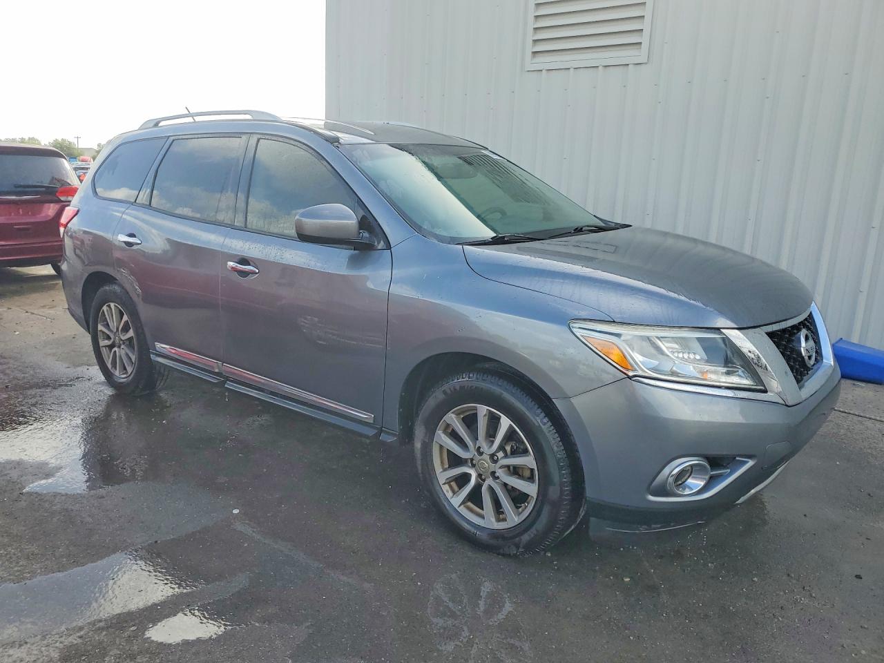 2015 Nissan Pathfinder Sl Серый vin: 5N1AR2MN4FC671847