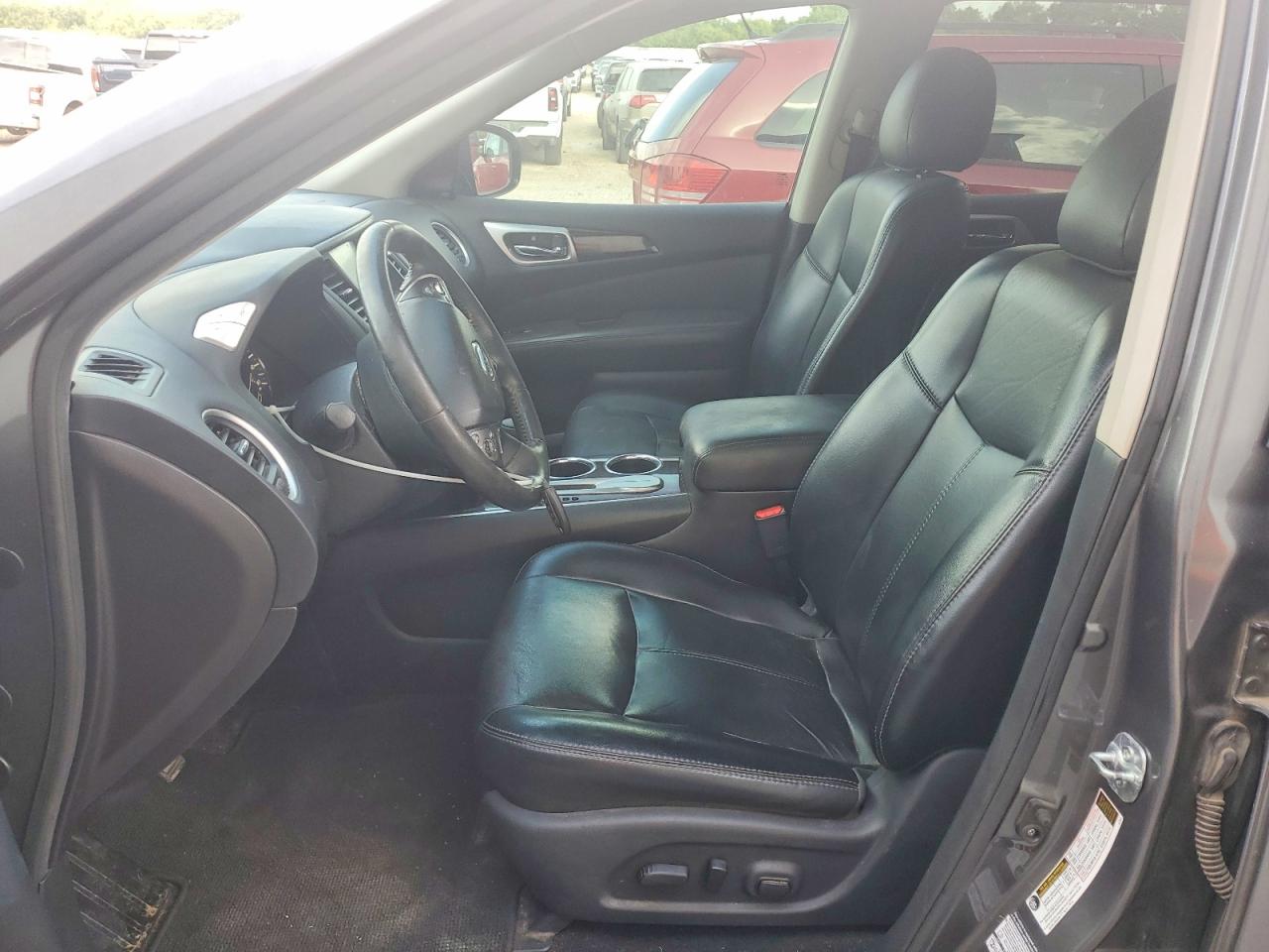 2015 Nissan Pathfinder Sl Серый vin: 5N1AR2MN4FC671847